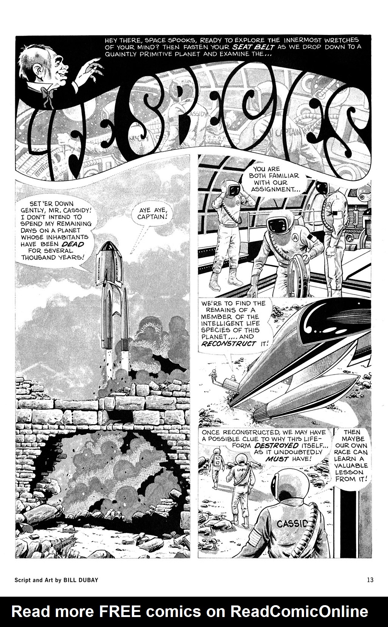 Read online Eerie comic -  Issue #1 - 15