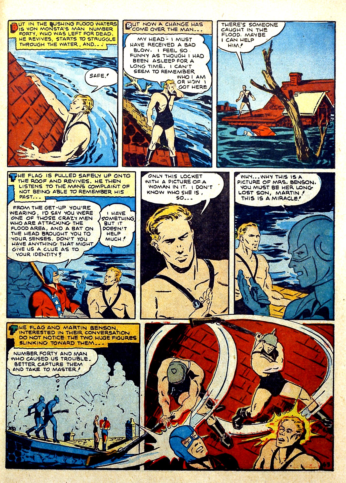 Read online Our Flag Comics comic -  Issue #4 - 45