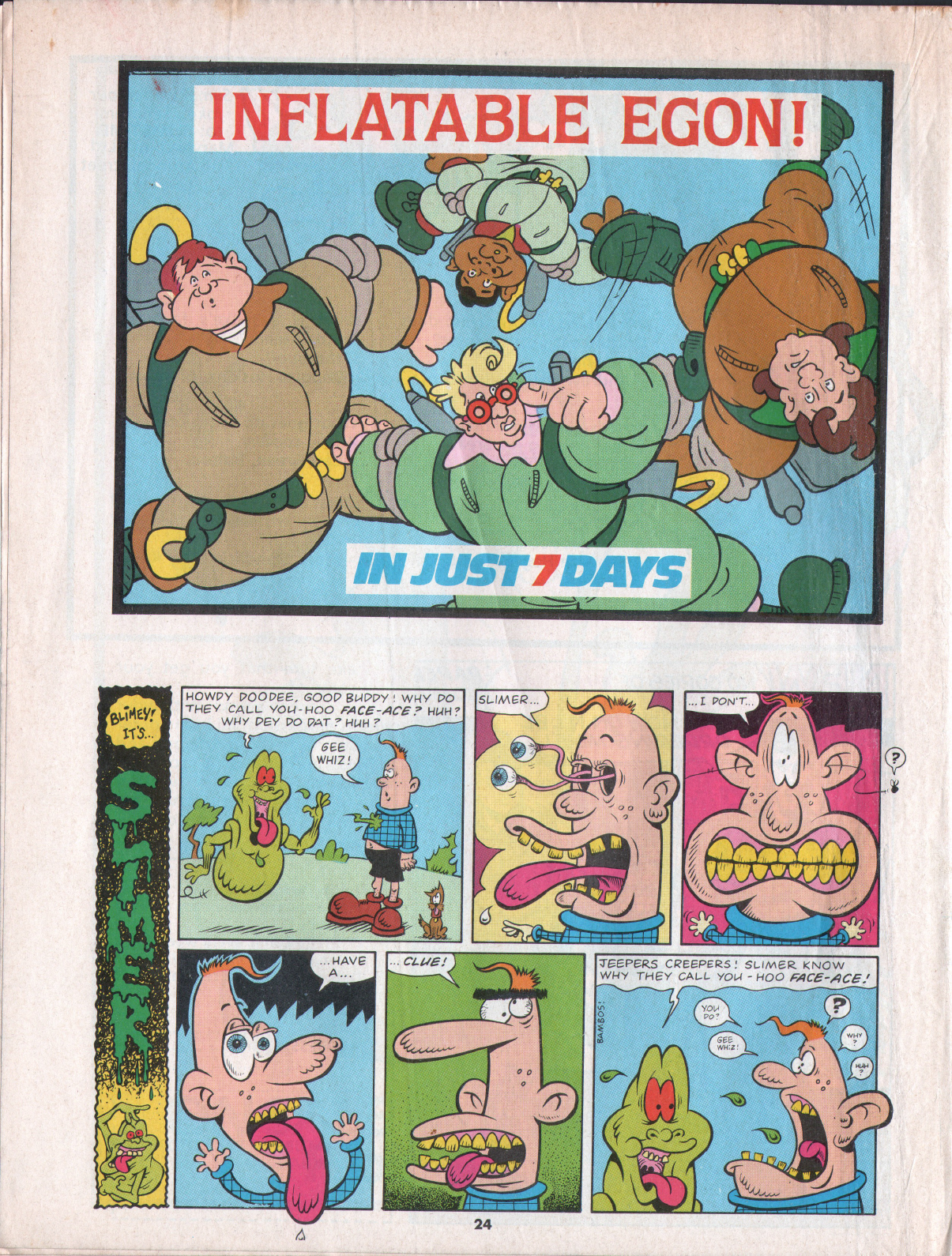 Read online The Real Ghostbusters comic -  Issue #92 - 24