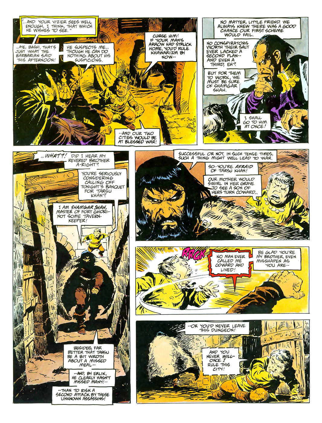 Read online Marvel Graphic Novel comic -  Issue #69 - Conan - The Rogue - 16