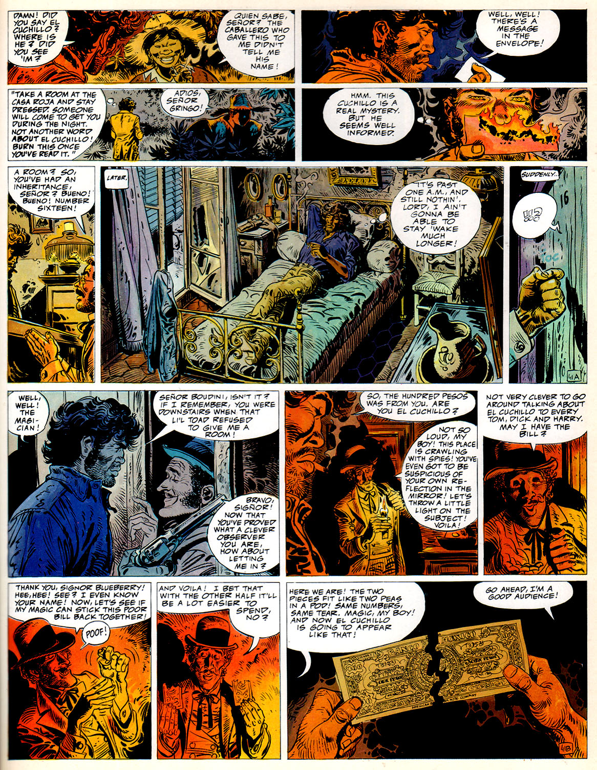 Read online Epic Graphic Novel: Blueberry comic -  Issue #1 - 47