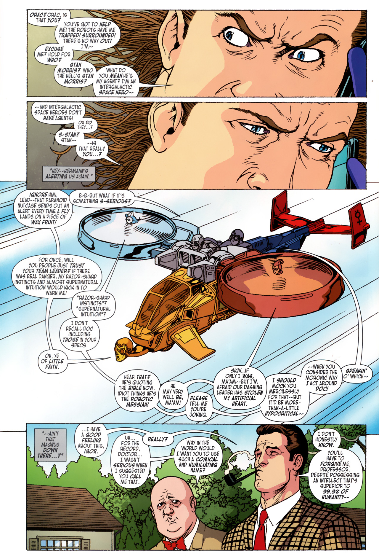 Read online Doom Patrol (2009) comic -  Issue #7 - 28