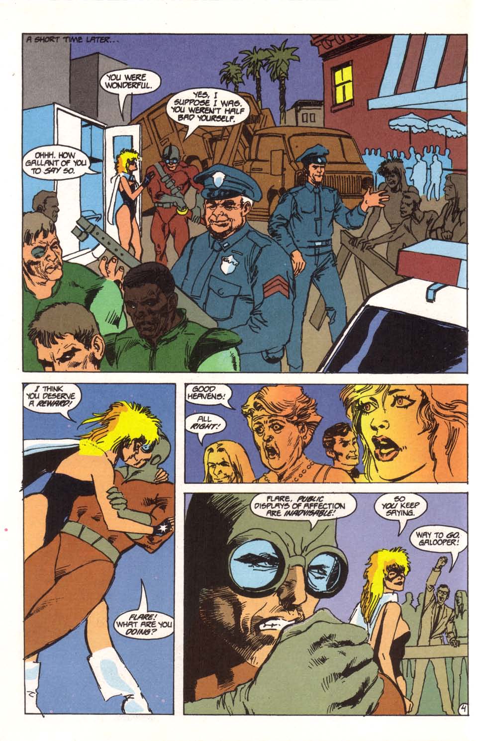 Read online Flare (1990) comic -  Issue #1 - 6