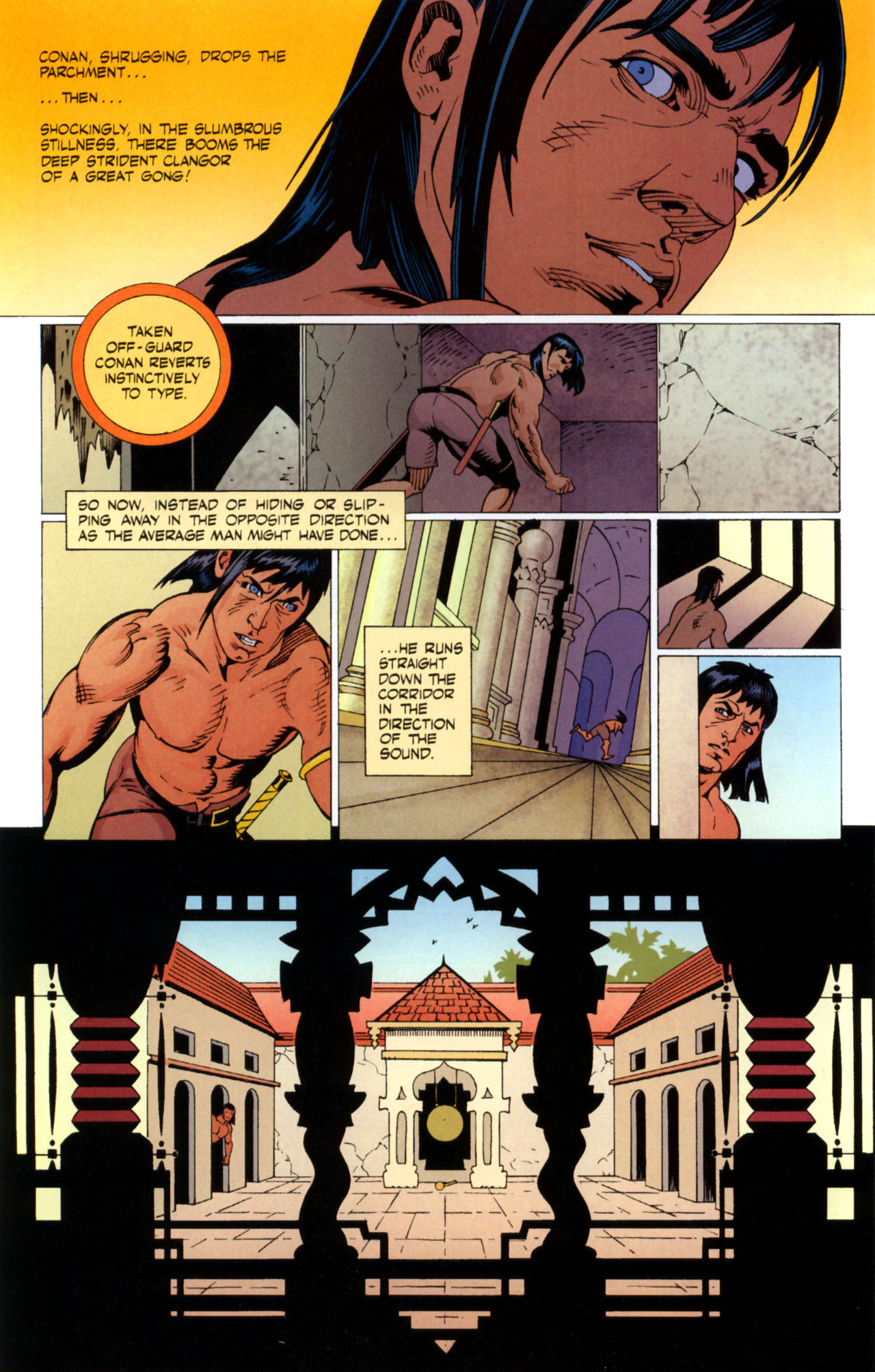 Read online Conan and the Jewels of Gwahlur comic -  Issue #1 - 16