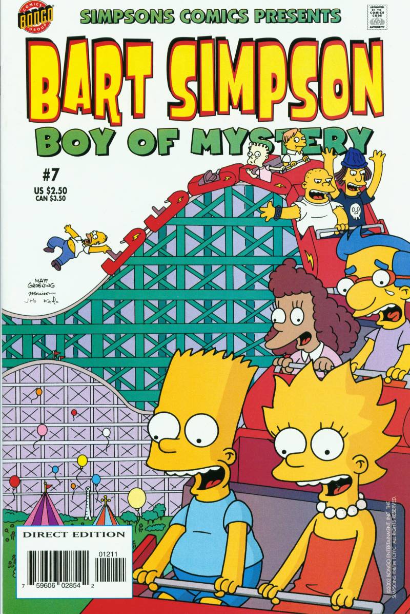 Read online Simpsons Comics Presents Bart Simpson comic -  Issue #7 - 1