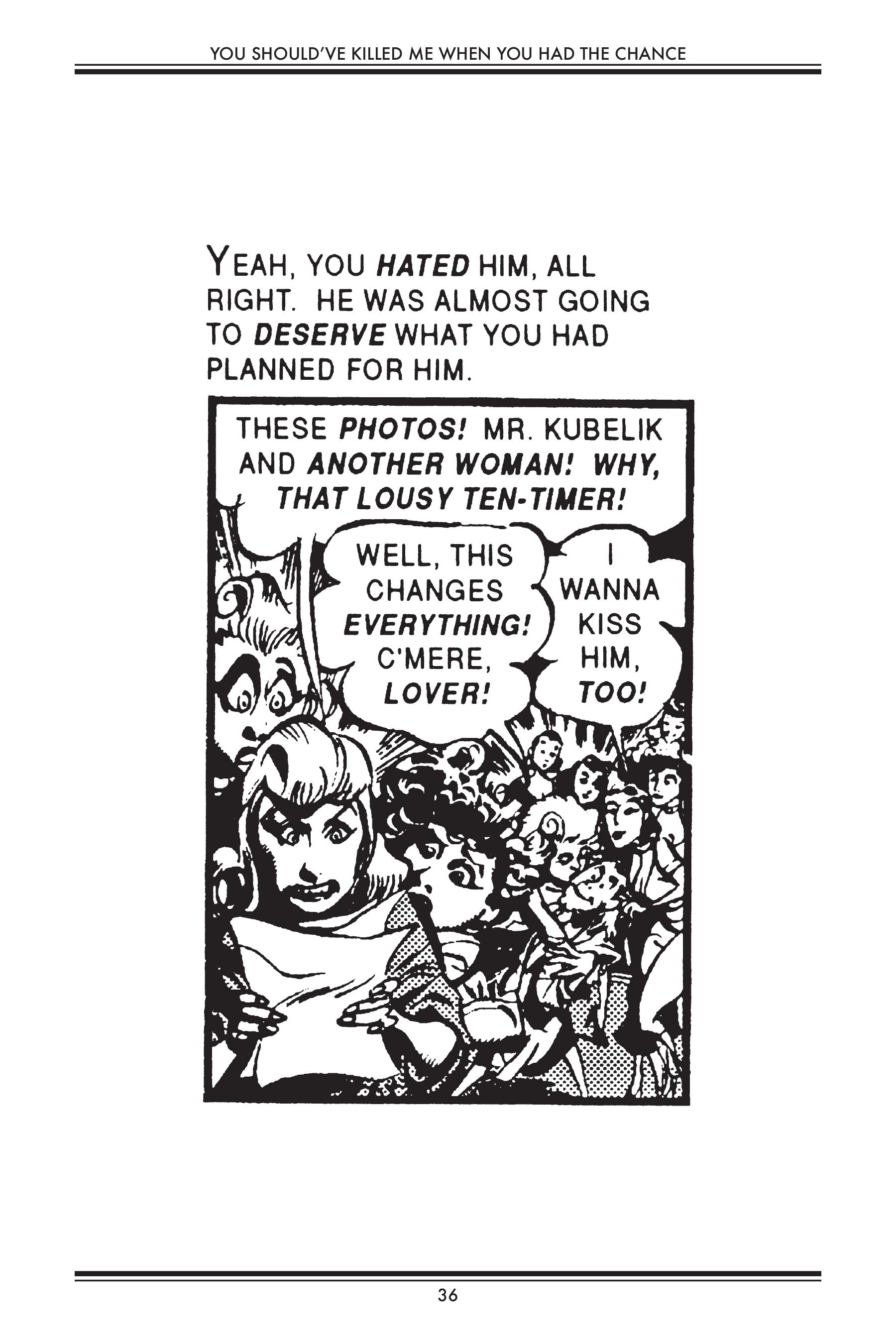 Read online You Should Have Killed Me When You Had The Chance!: Quality Jollity Super Special comic -  Issue # TPB - 36