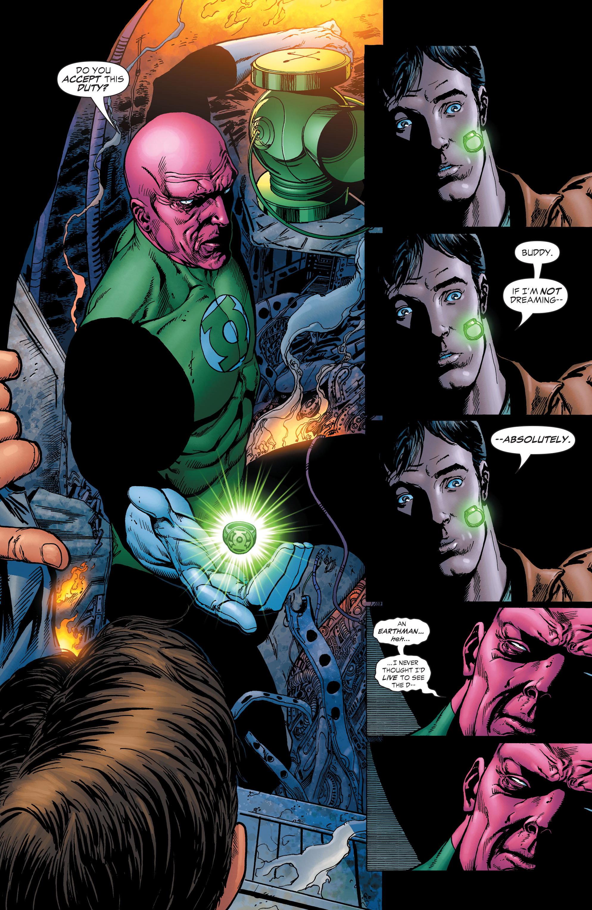 Read online Green Lantern by Geoff Johns comic -  Issue # TPB 1 (Part 3) - 99