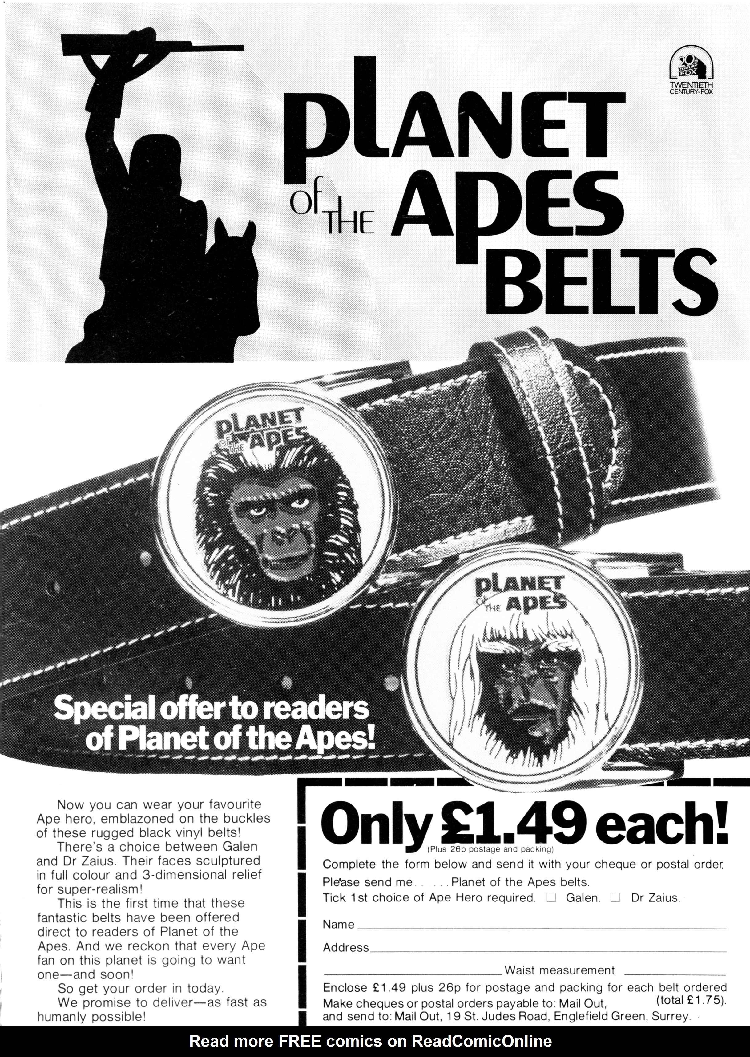 Read online Planet of the Apes (1974) comic -  Issue #20 - 35
