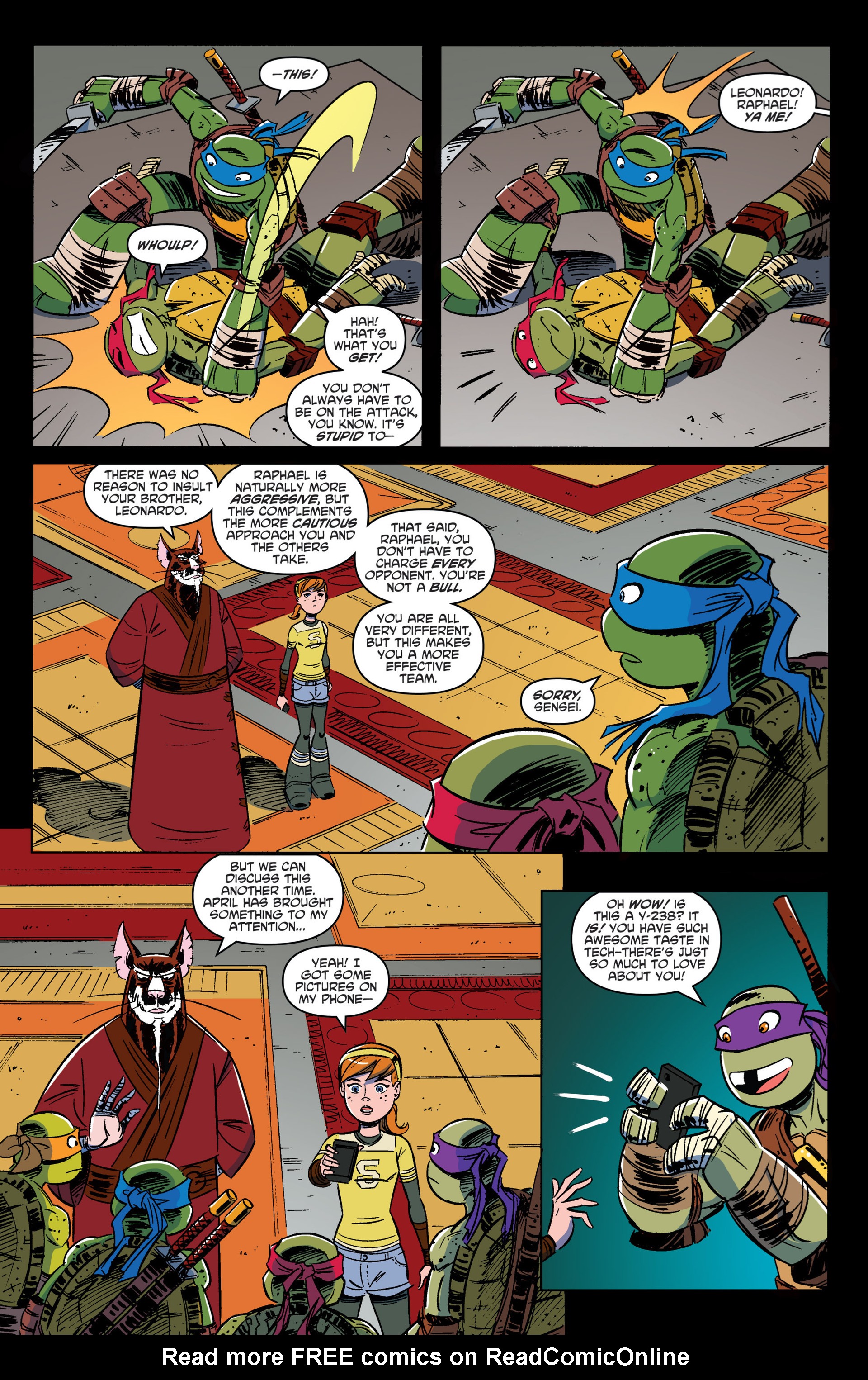 Read online Teenage Mutant Ninja Turtles New Animated Adventures comic -  Issue #4 - 4