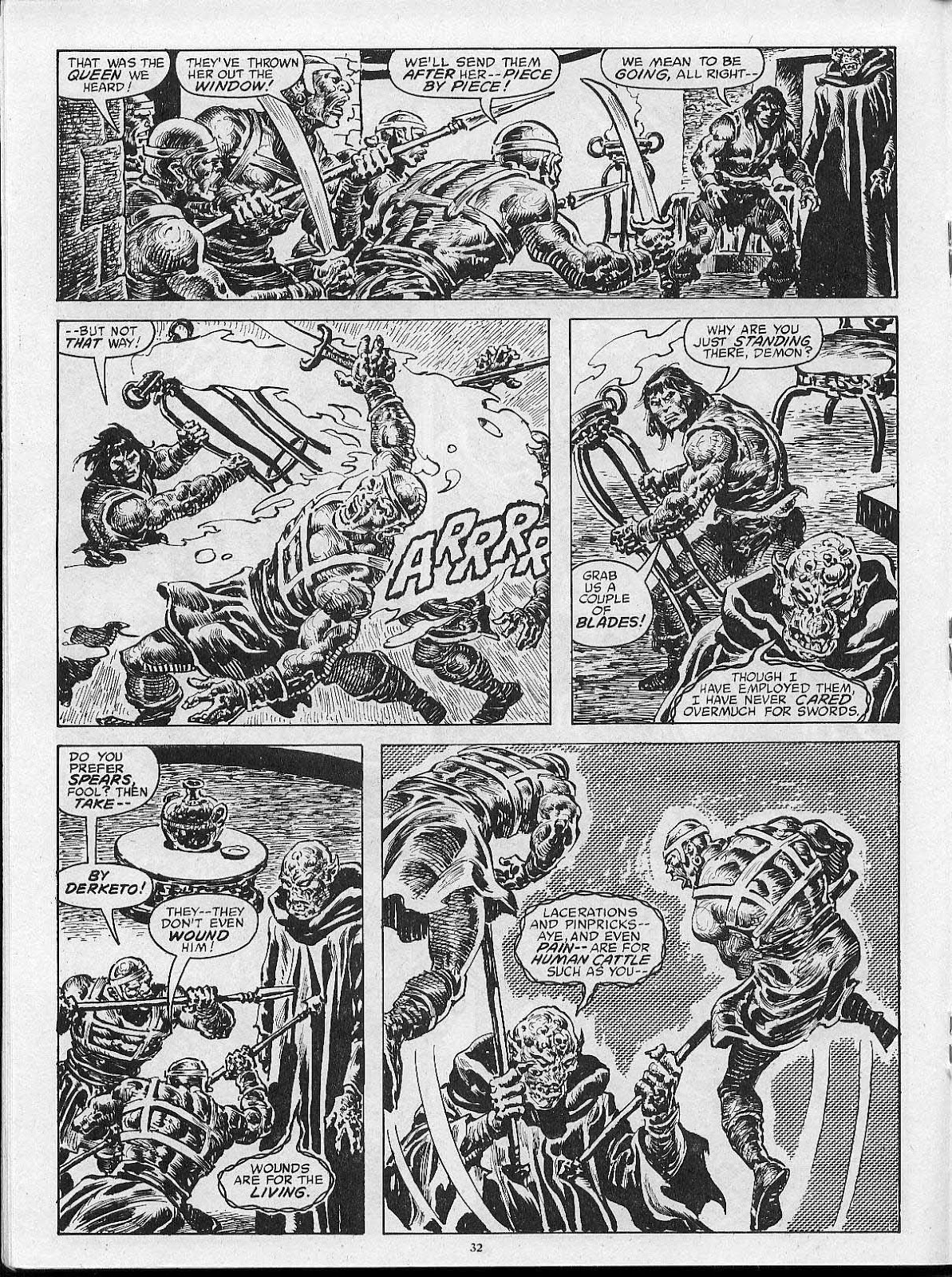 The Savage Sword Of Conan issue 202 - Page 34