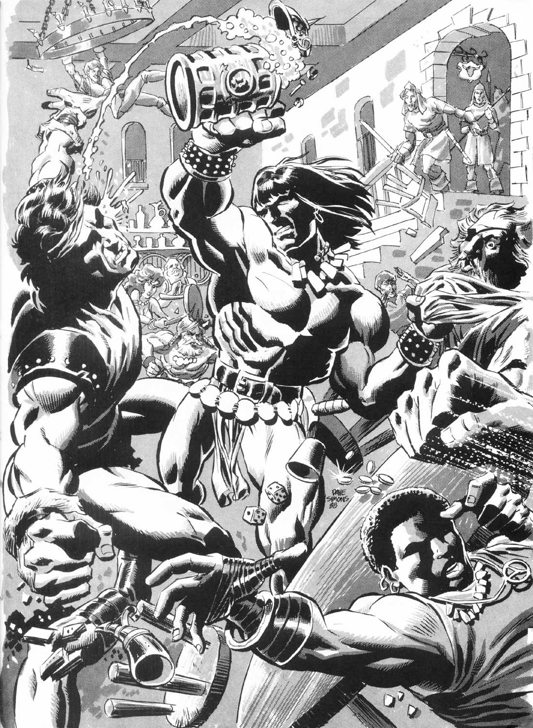 Read online The Savage Sword Of Conan comic -  Issue #155 - 60