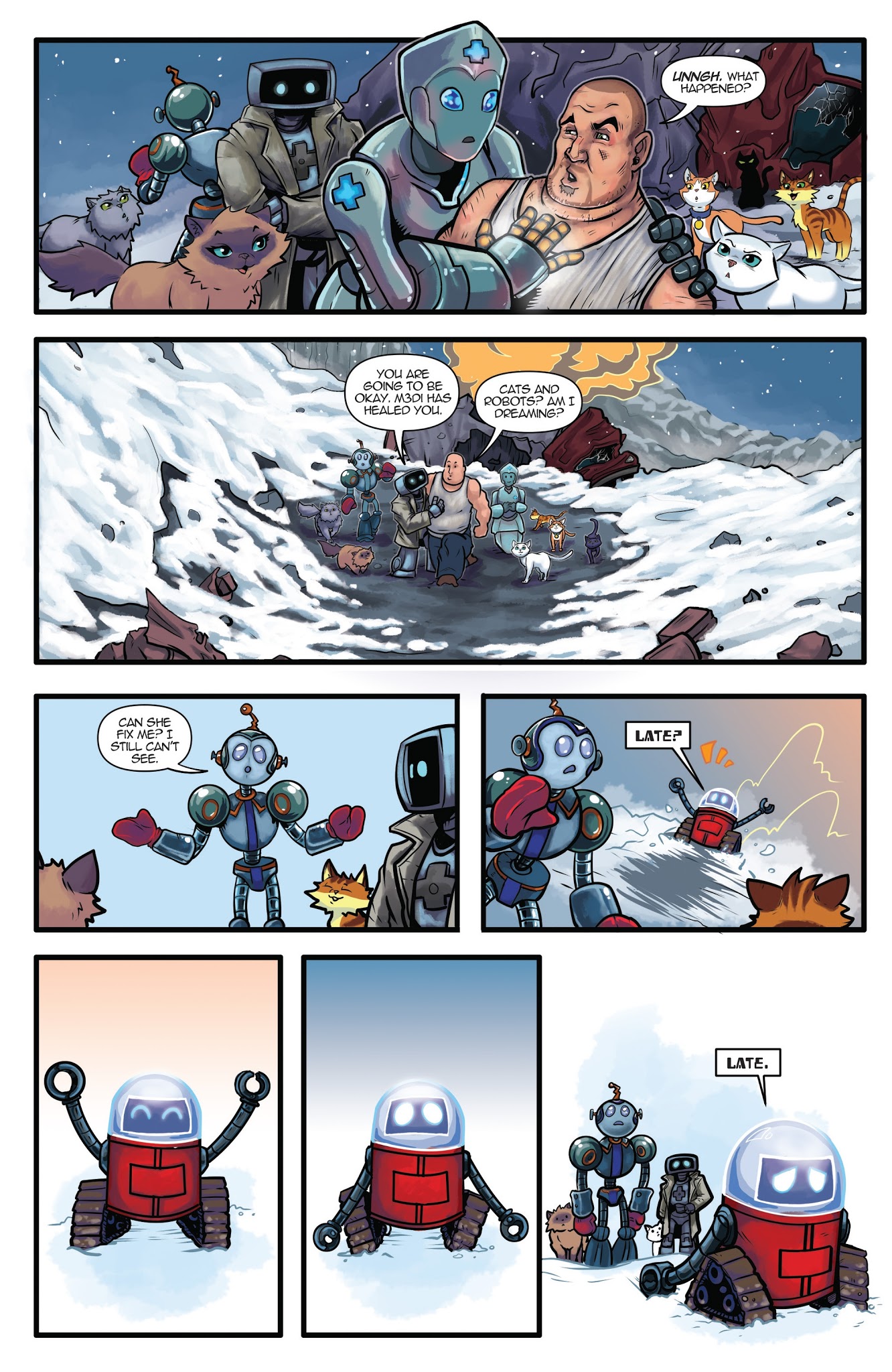 Read online Hero Cats comic -  Issue #20 - 22
