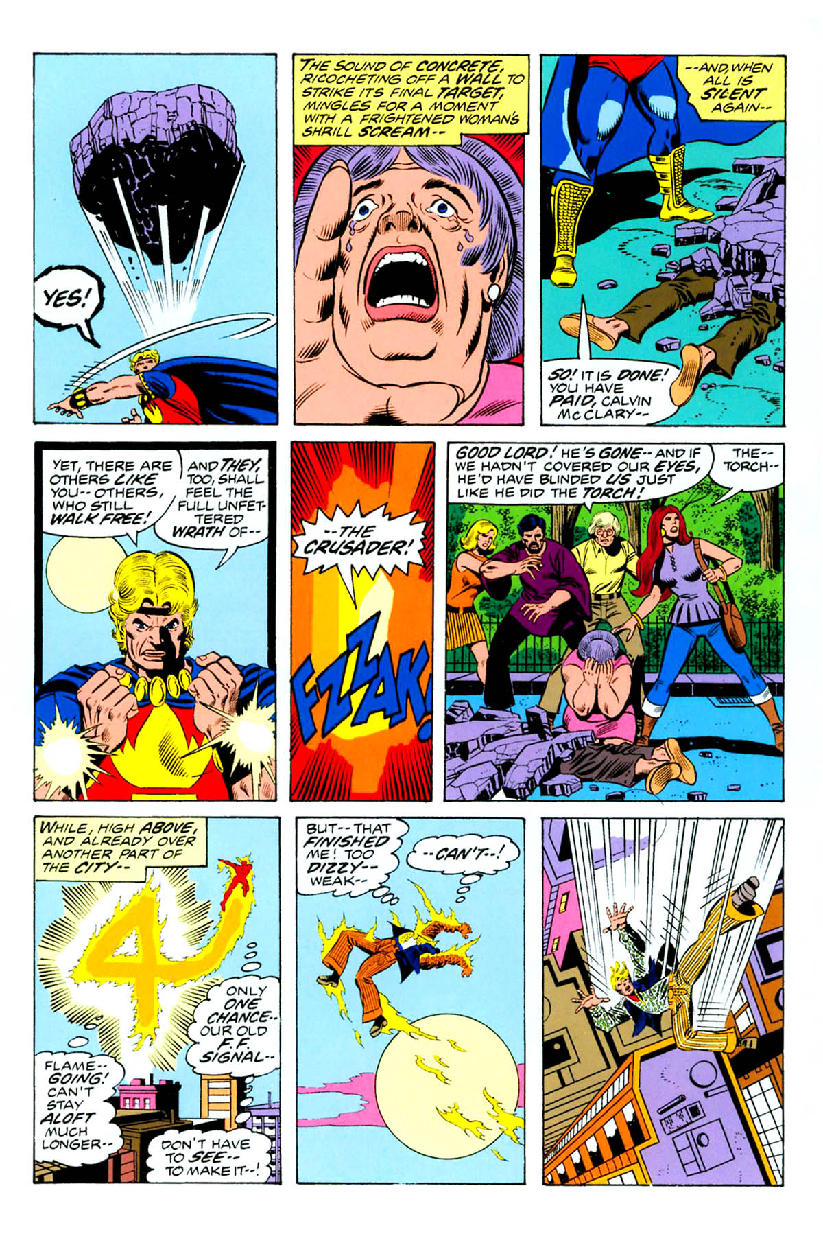 Read online Fantastic Four Visionaries: George Perez comic -  Issue # TPB 1 (Part 1) - 17