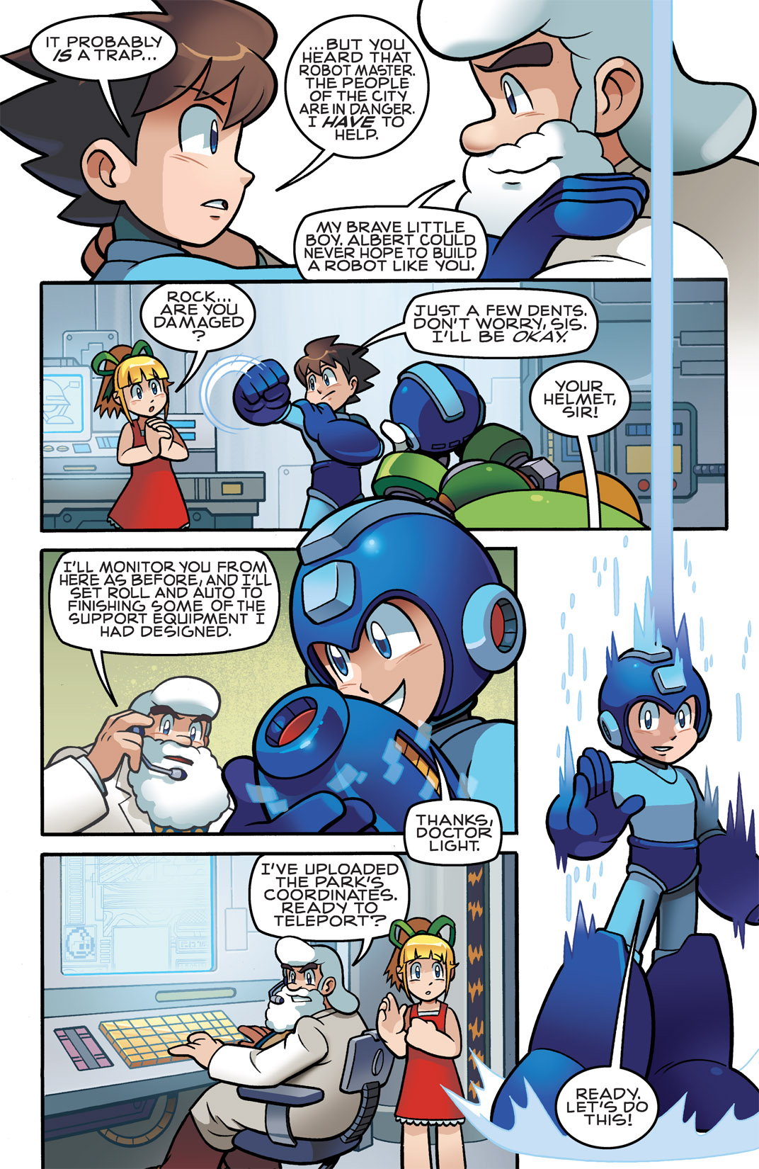 Read online Mega Man comic -  Issue # _TPB 3 - 14