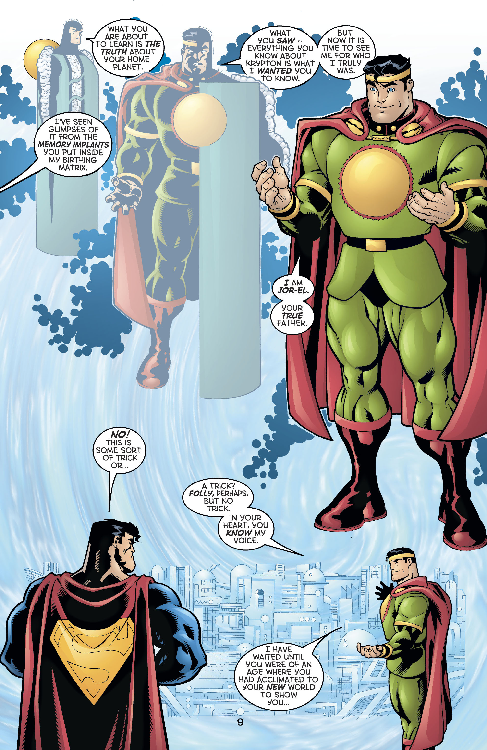 Read online Superman (1987) comic -  Issue #166 - 9