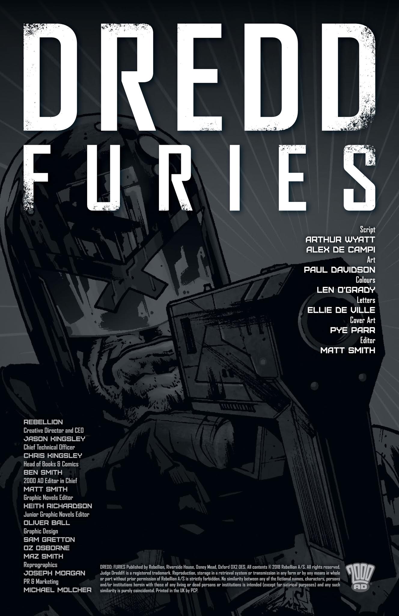 Read online Dredd: Furies comic -  Issue # Full - 2