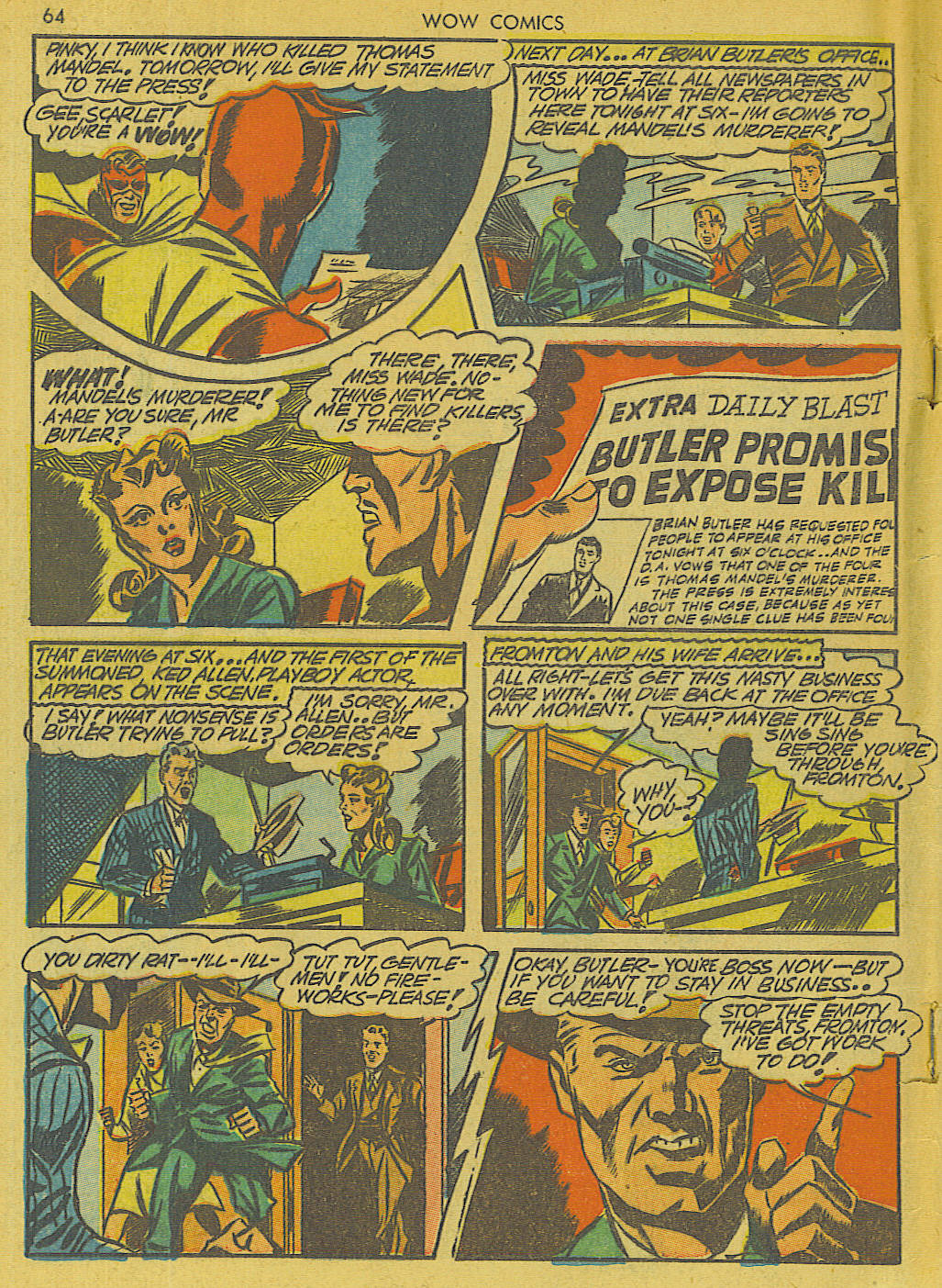 Read online Wow Comics comic -  Issue #6 - 64