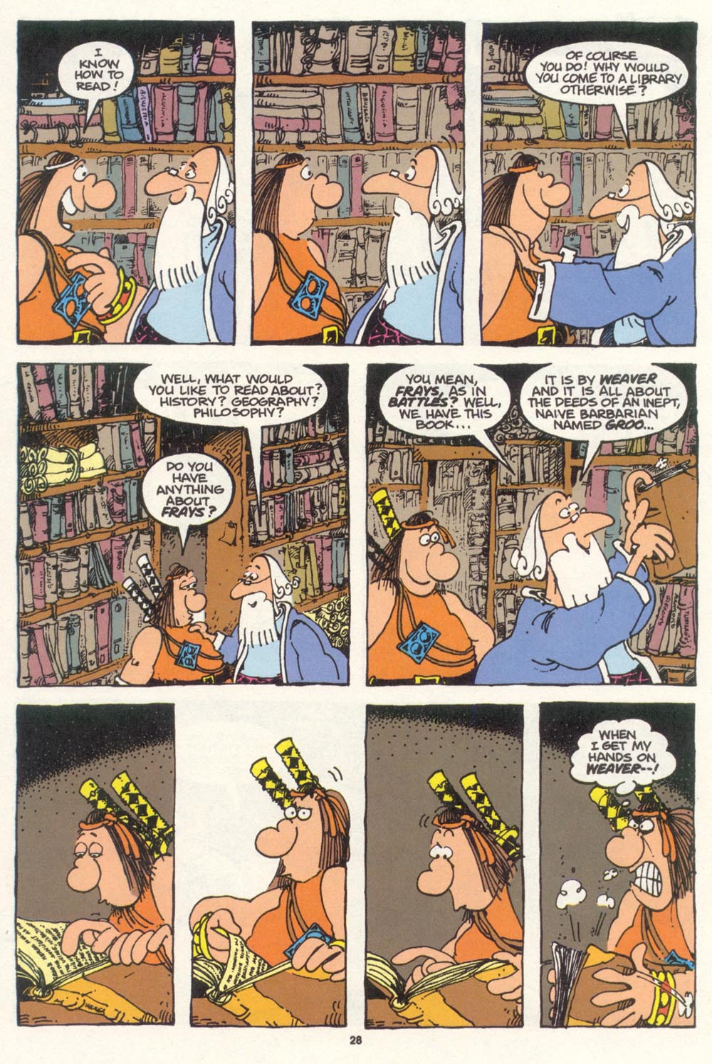 Read online Sergio Aragonés Groo the Wanderer comic -  Issue #100 - 29