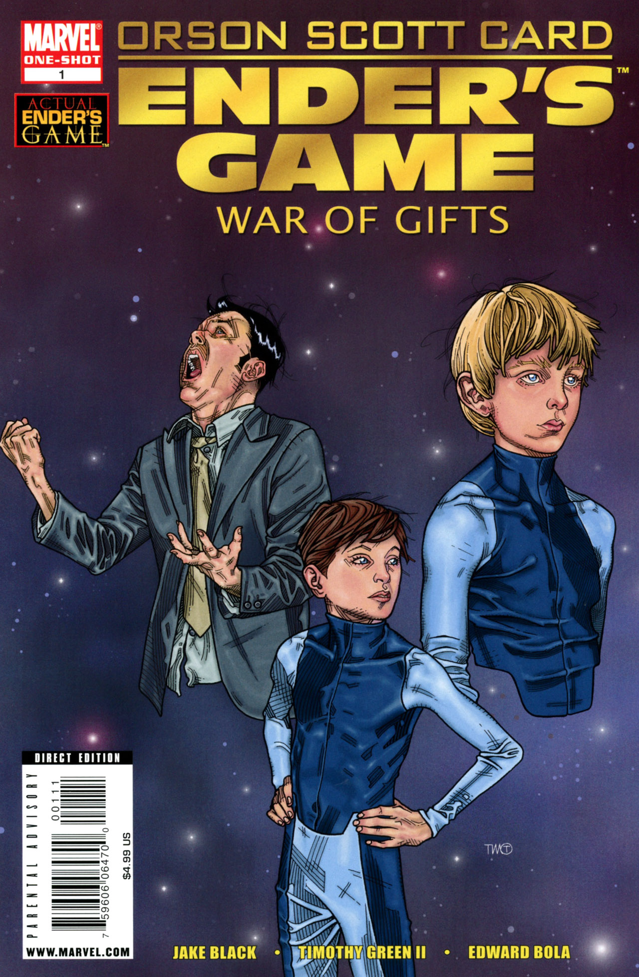Read online Ender's Game: War of Gifts comic -  Issue # Full - 1