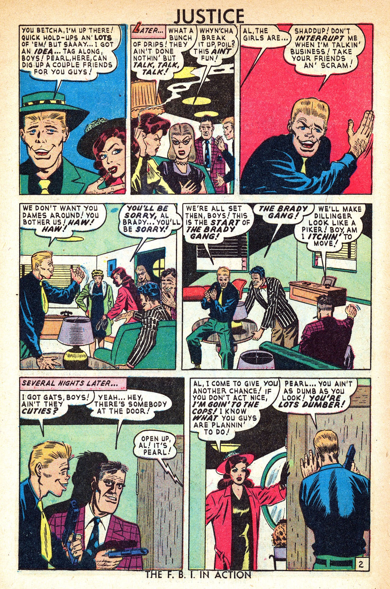 Read online Justice Comics (1947) comic -  Issue #3 - 4
