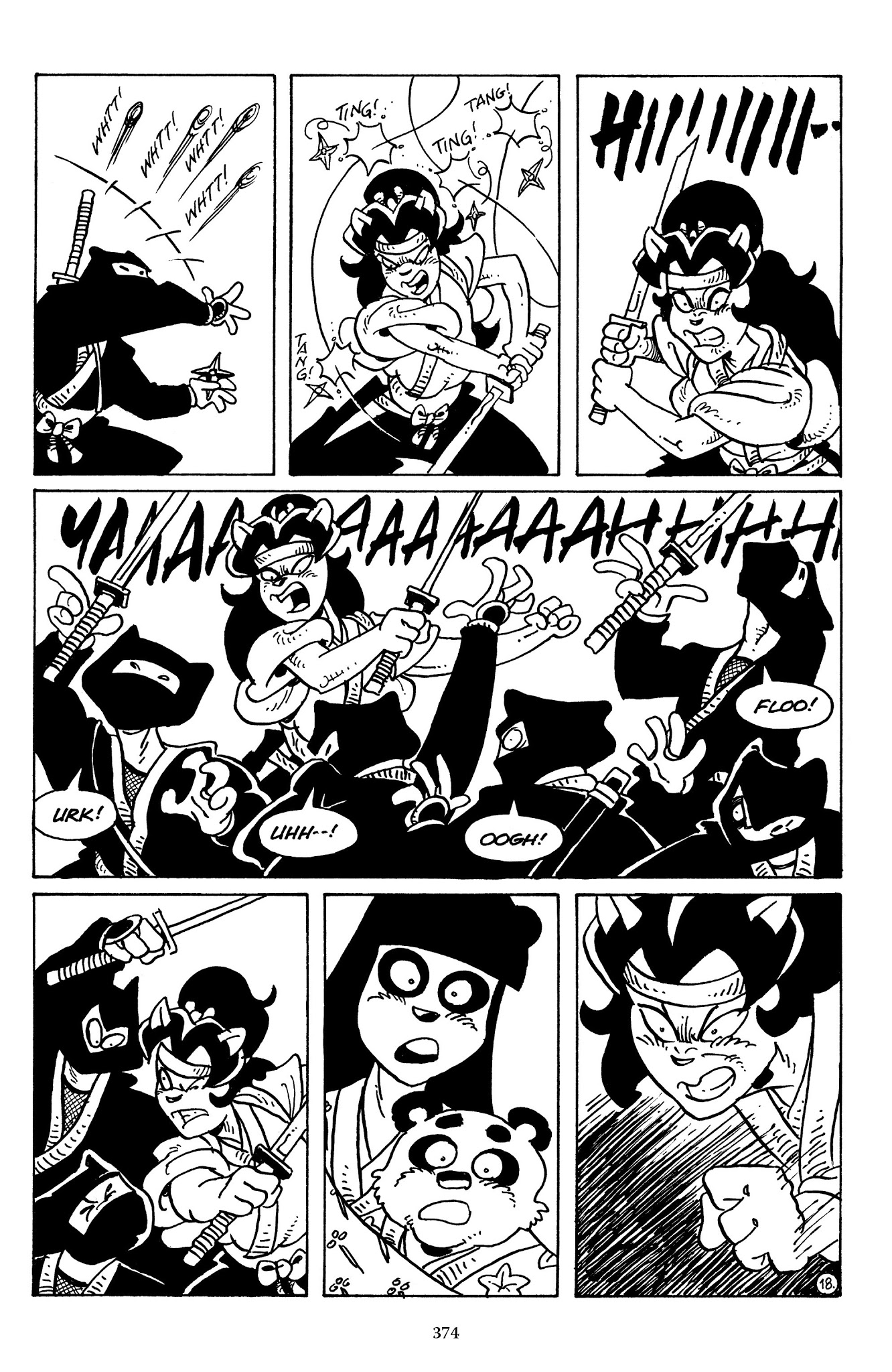 Read online The Usagi Yojimbo Saga comic -  Issue # TPB 5 - 369