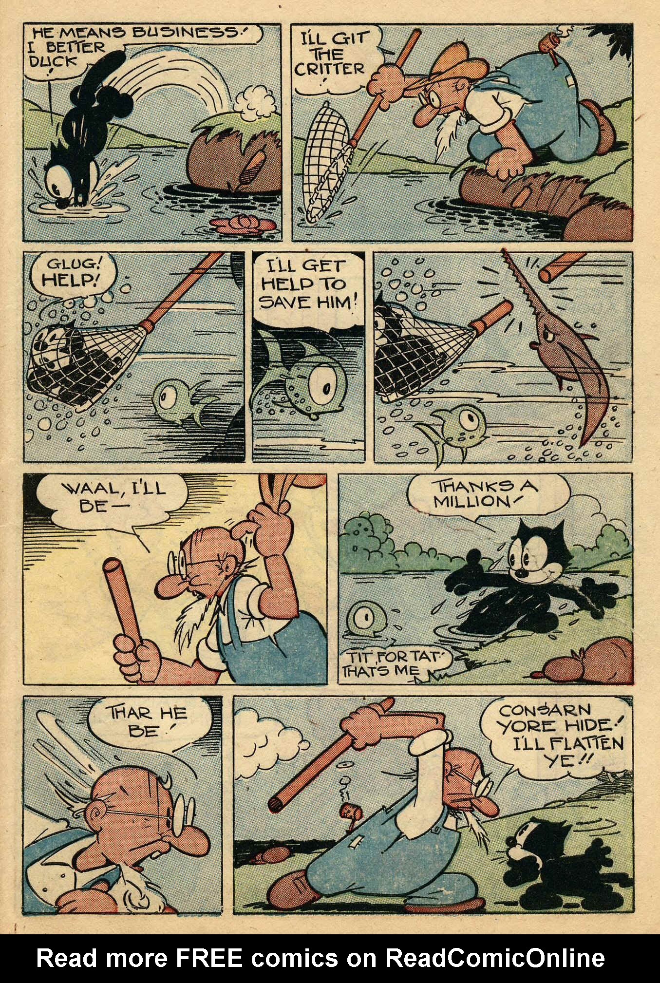 Read online Felix the Cat (1948) comic -  Issue #2 - 41