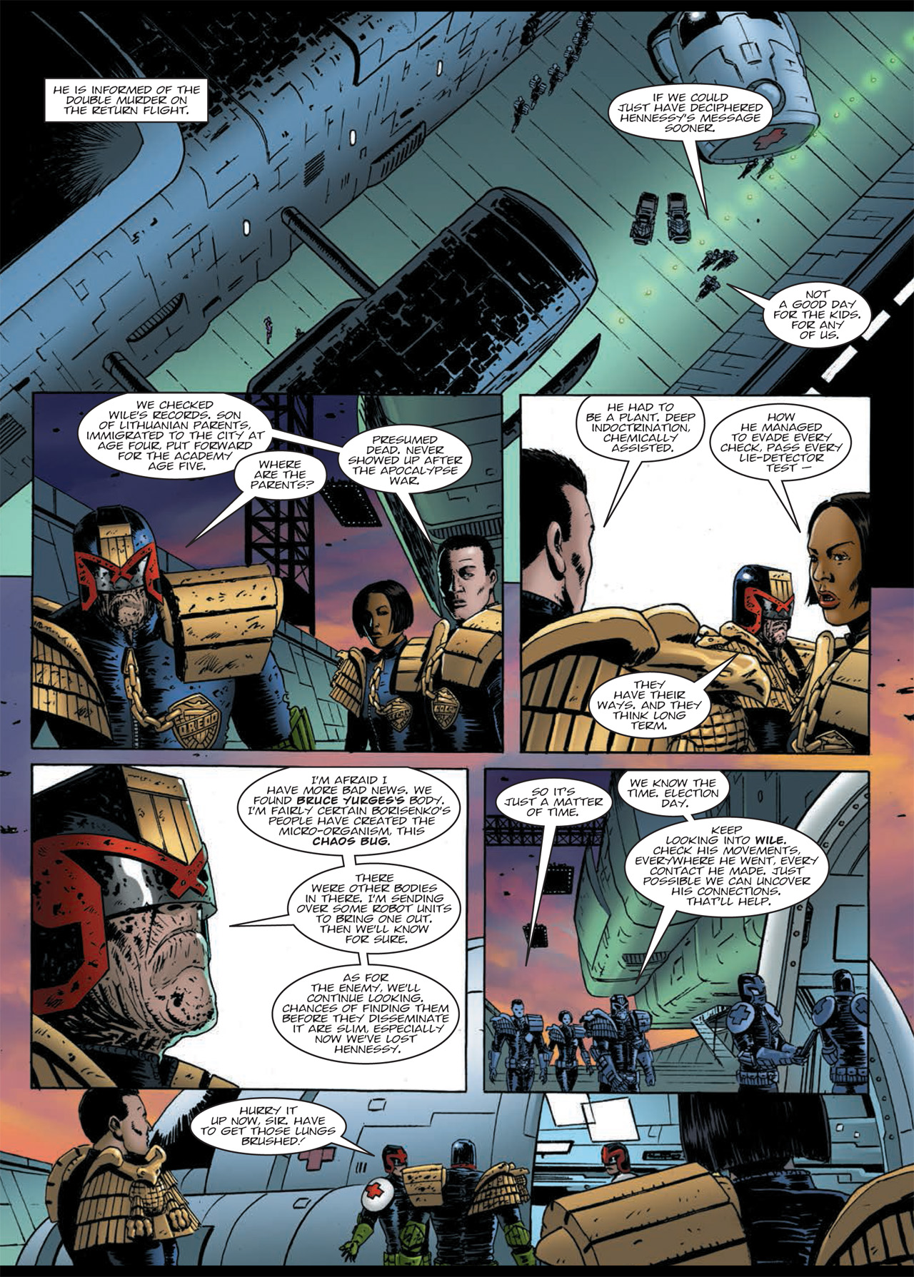 Read online Judge Dredd: Day of Chaos: Endgame comic -  Issue # TPB (Part 1) - 40