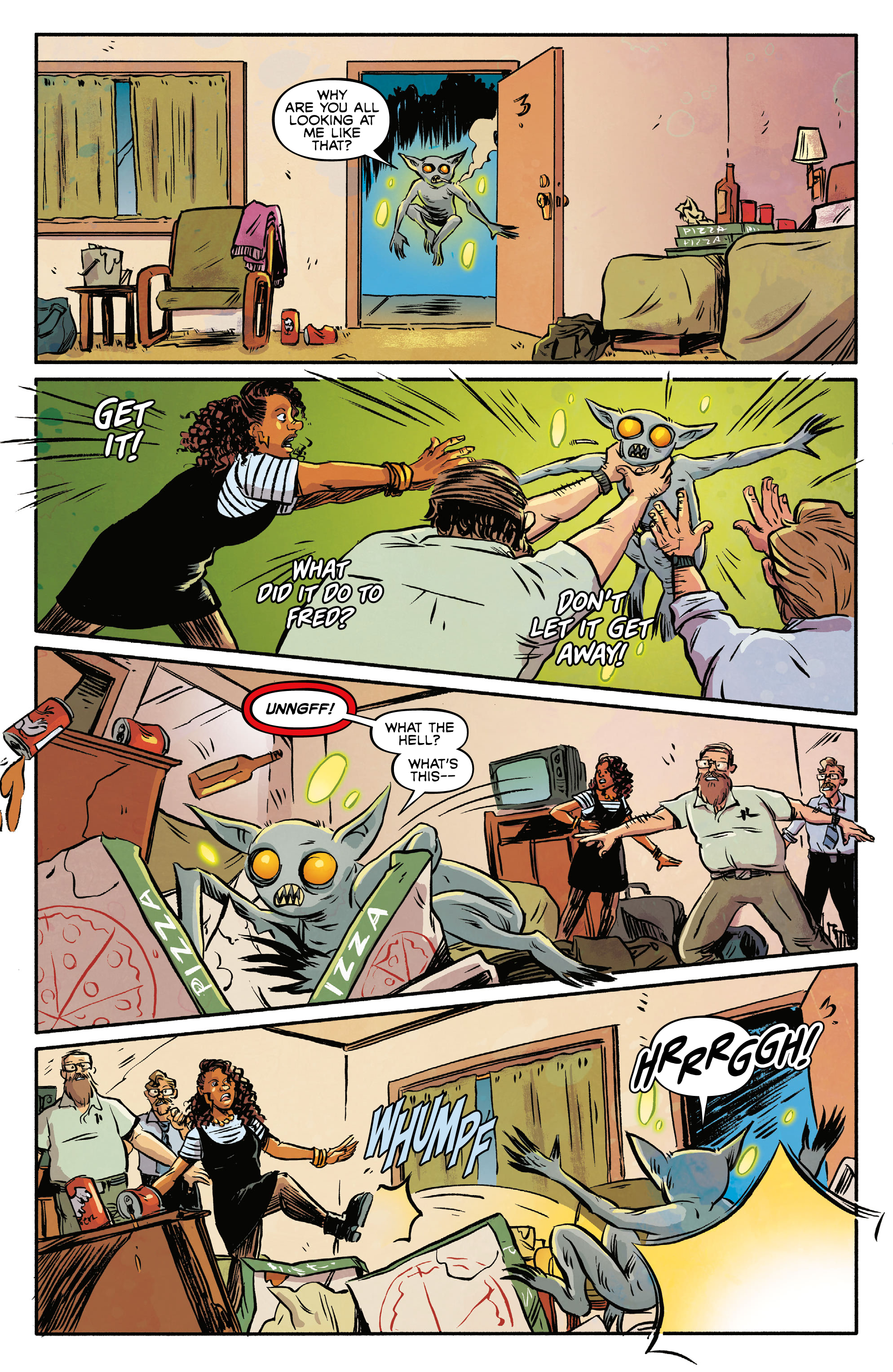 Read online Door to Door, Night by Night comic -  Issue #2 - 17