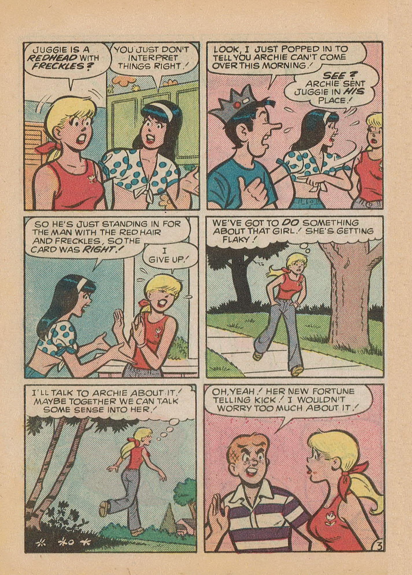Read online Jughead Jones Comics Digest comic -  Issue #46 - 38