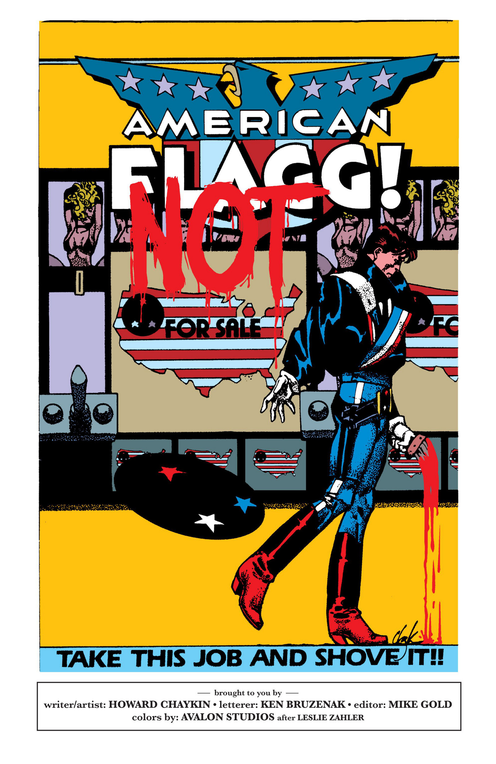 Read online American Flagg! comic -  Issue # _Definitive Collection (Part 3) - 38