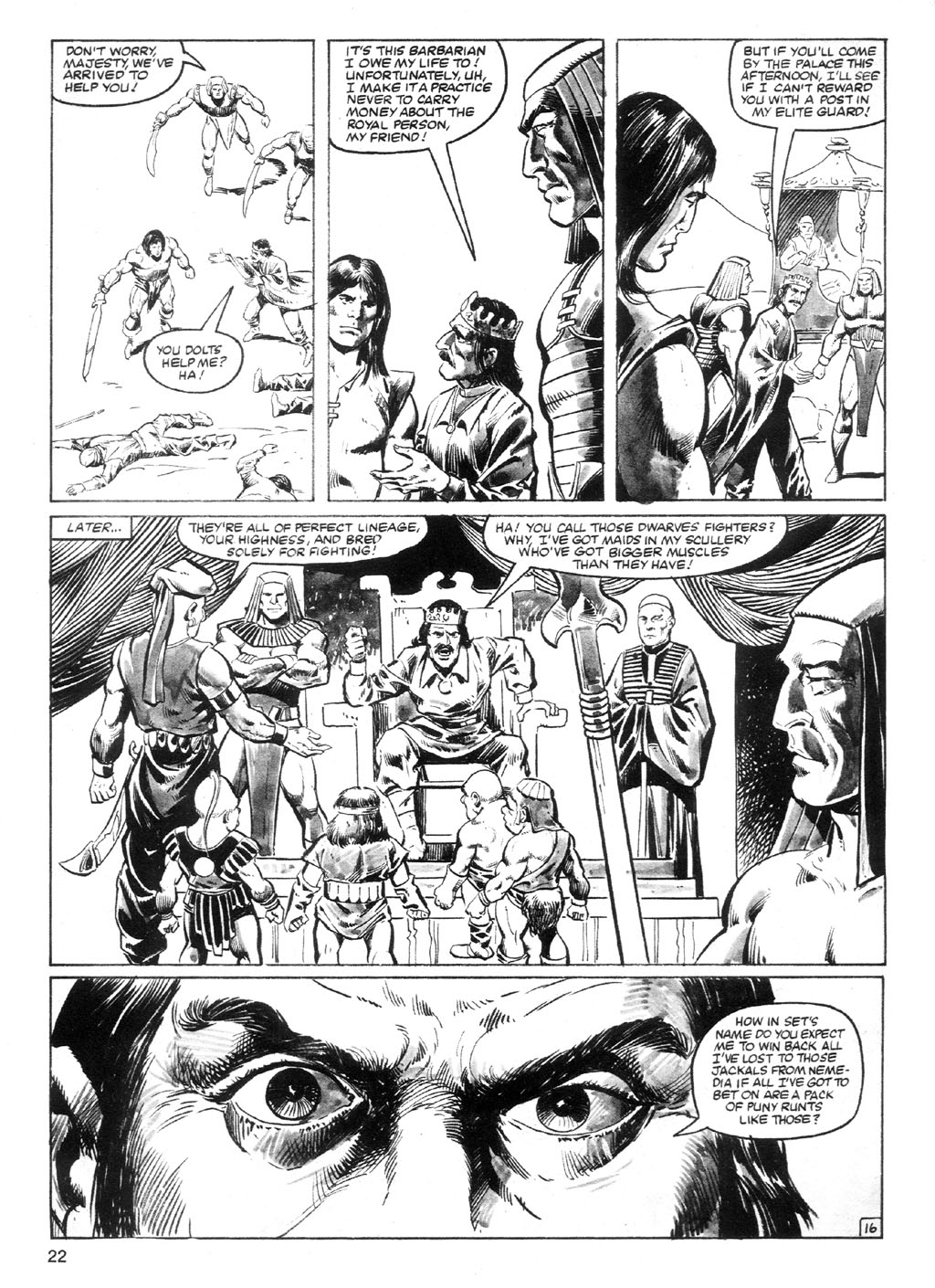 Read online The Savage Sword Of Conan comic -  Issue #94 - 21