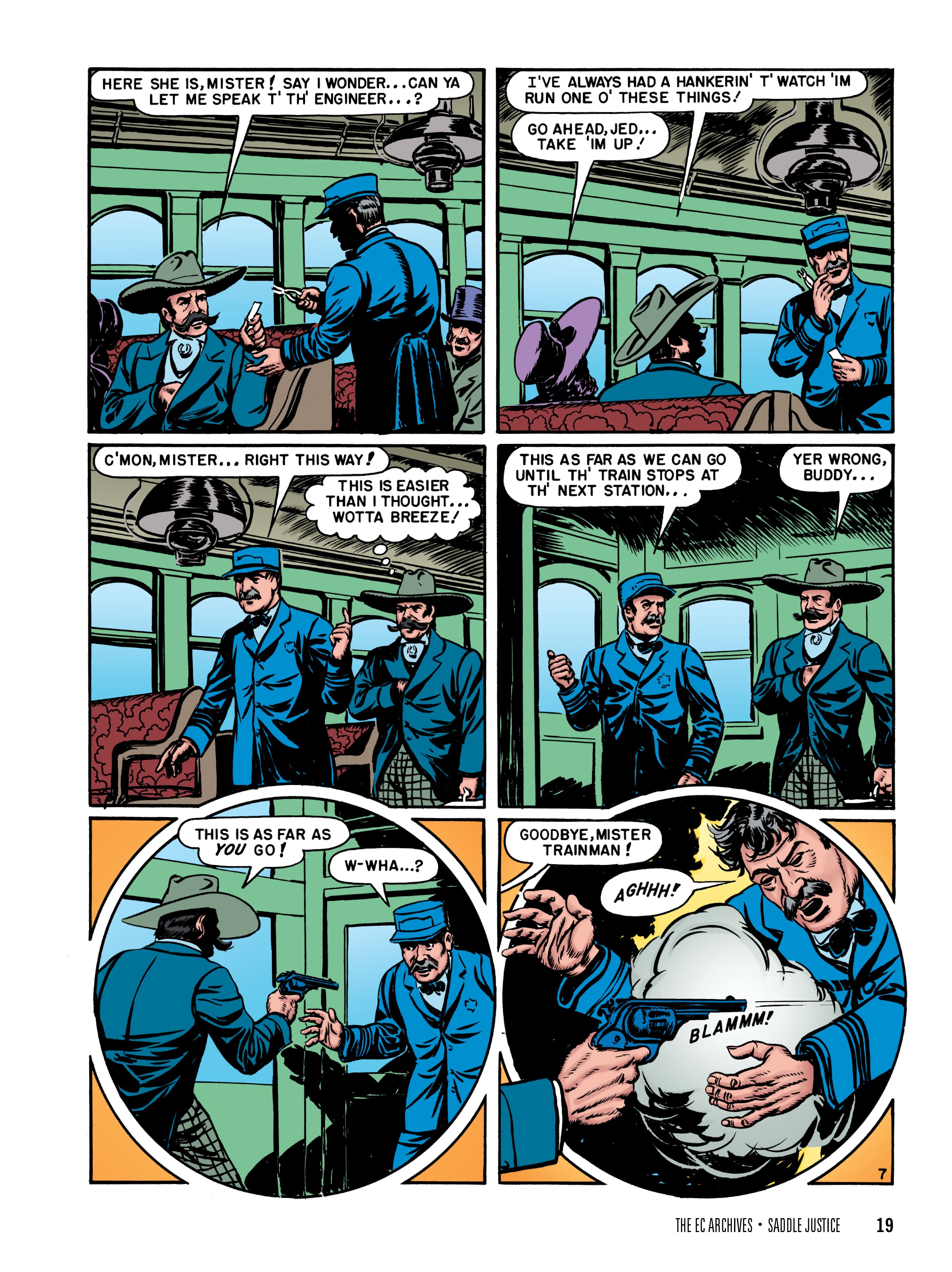 Read online The EC Archives: Saddle Justice comic -  Issue # TPB (Part 1) - 21