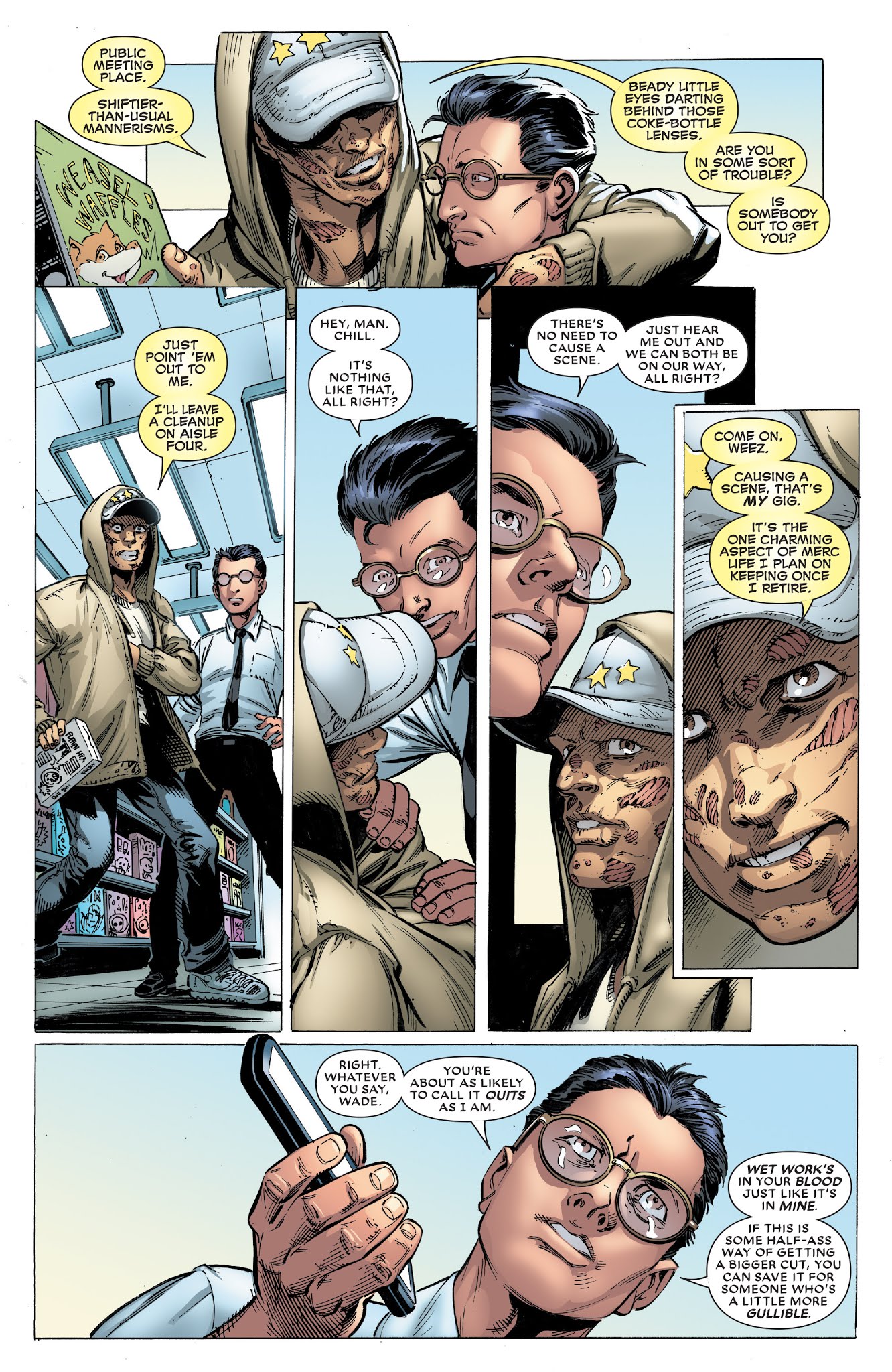 Read online Deadpool: Assassin comic -  Issue #1 - 9