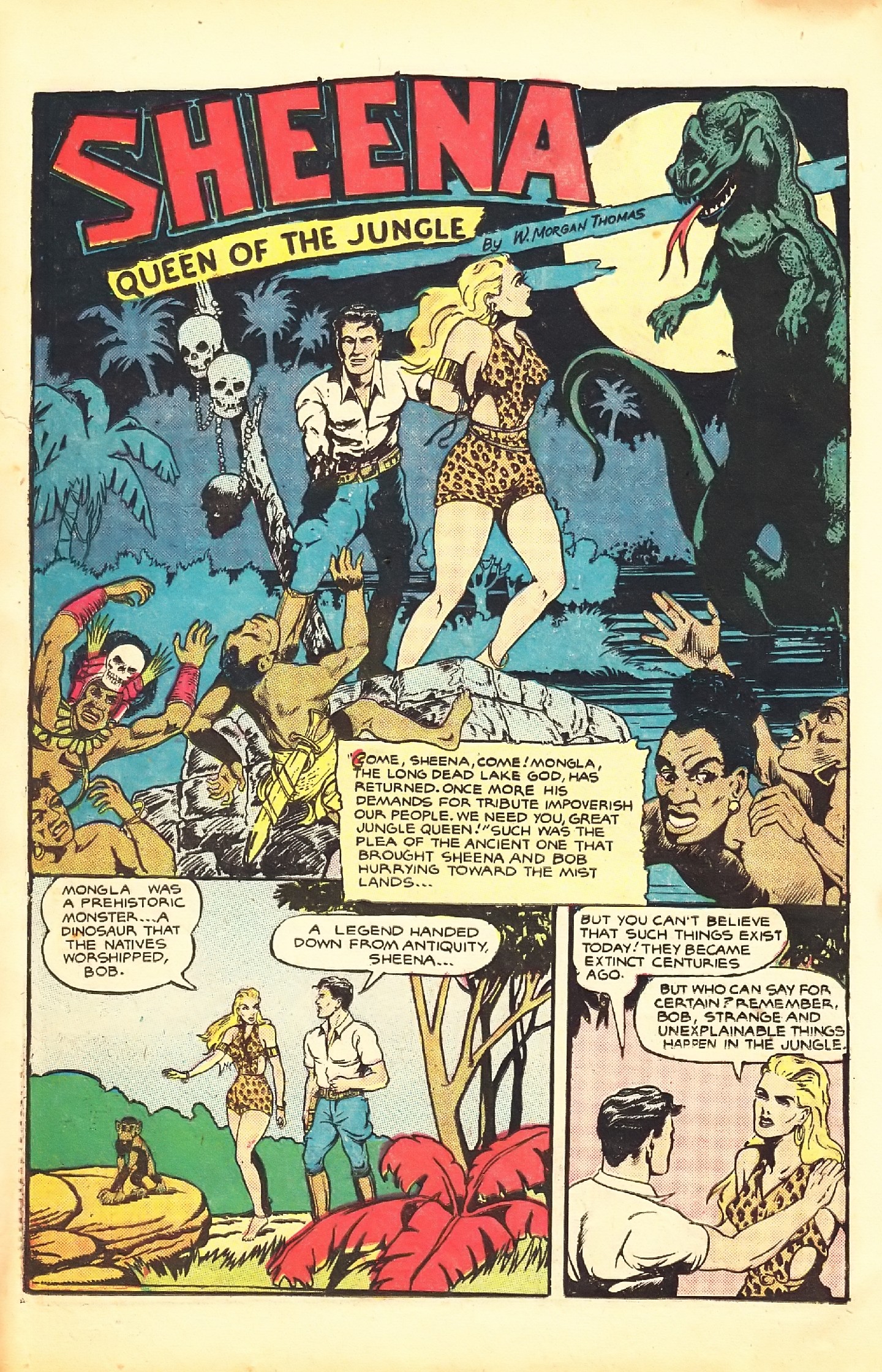 Read online Sheena, Queen of the Jungle (1942) comic -  Issue #7 - 34