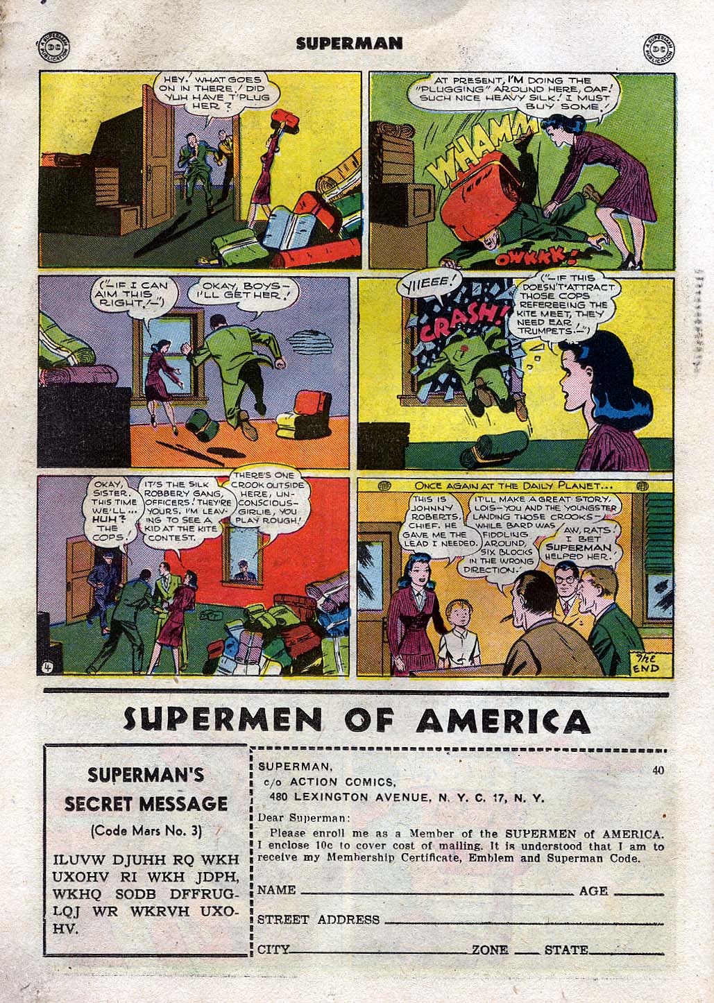 Read online Superman (1939) comic -  Issue #40 - 36