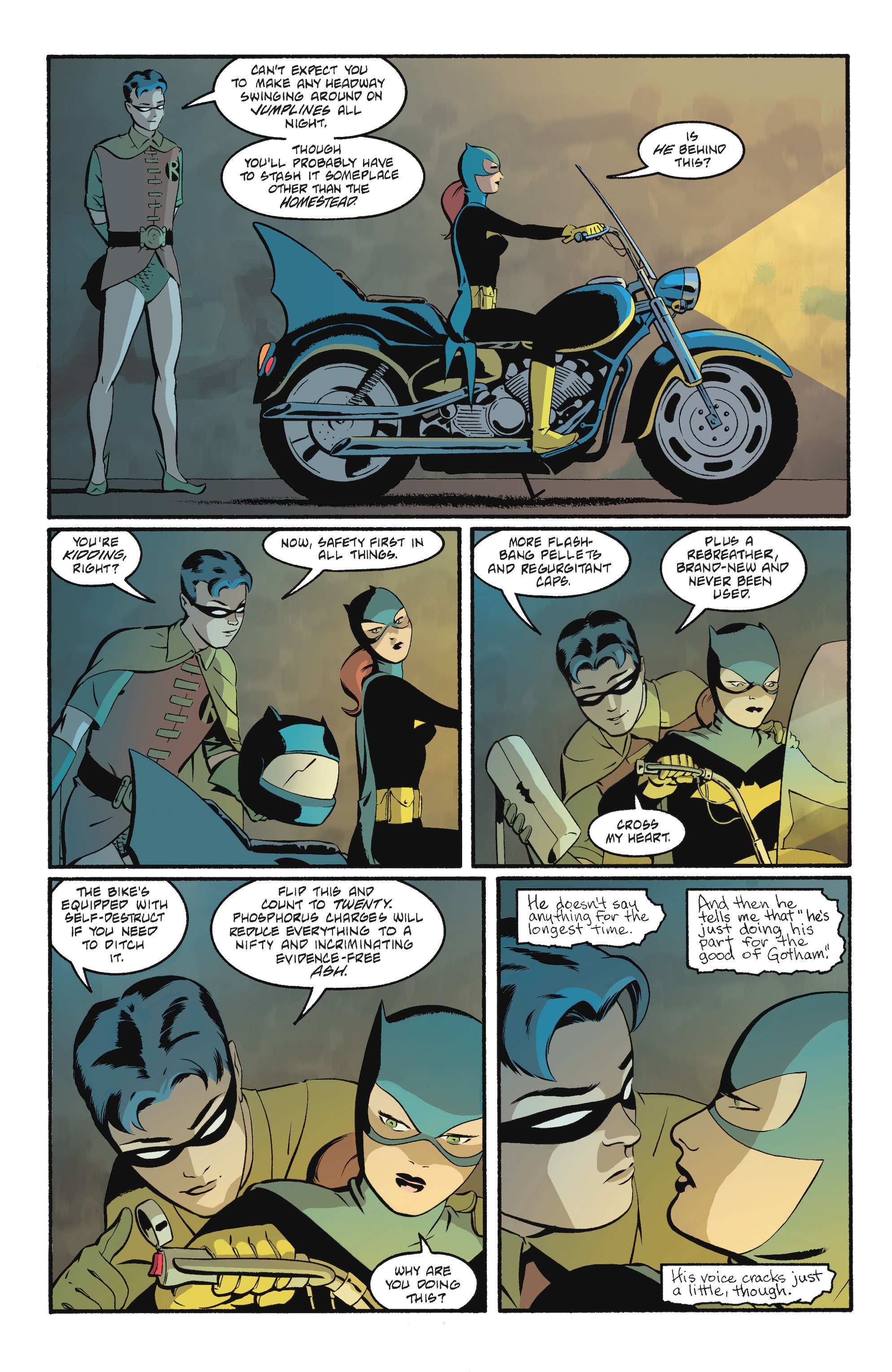 Read online Batgirl/Robin: Year One comic -  Issue # TPB 2 - 114