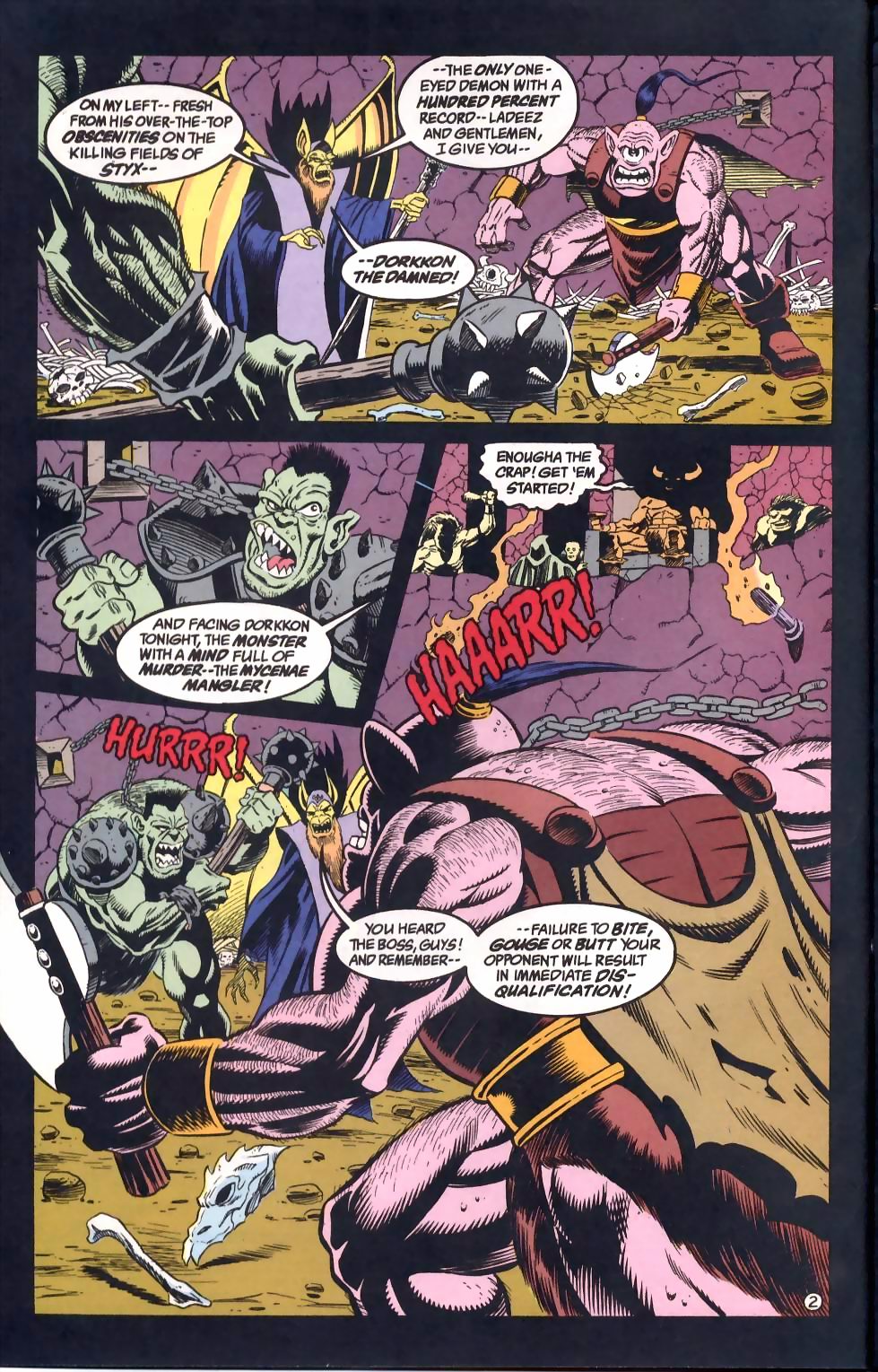 Read online The Demon (1990) comic -  Issue #34 - 3