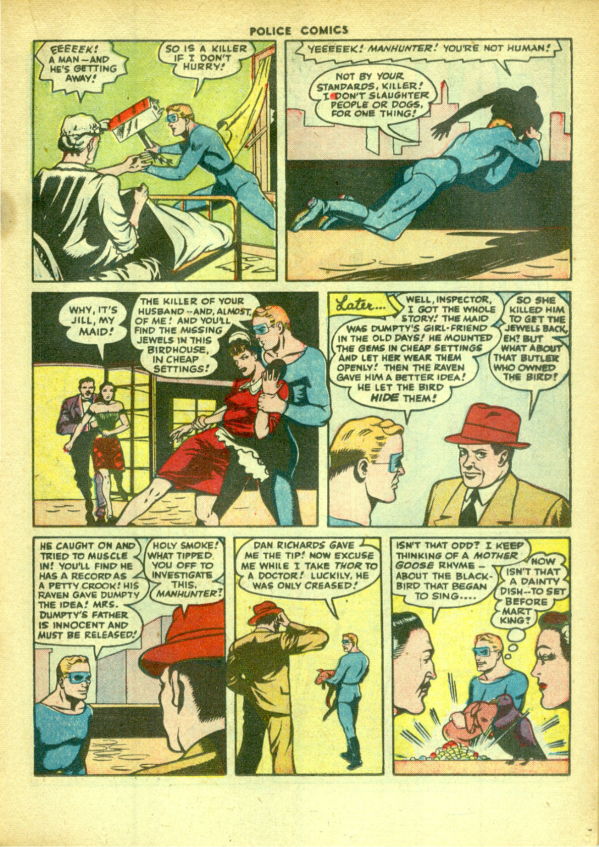 Read online Police Comics comic -  Issue #68 - 25