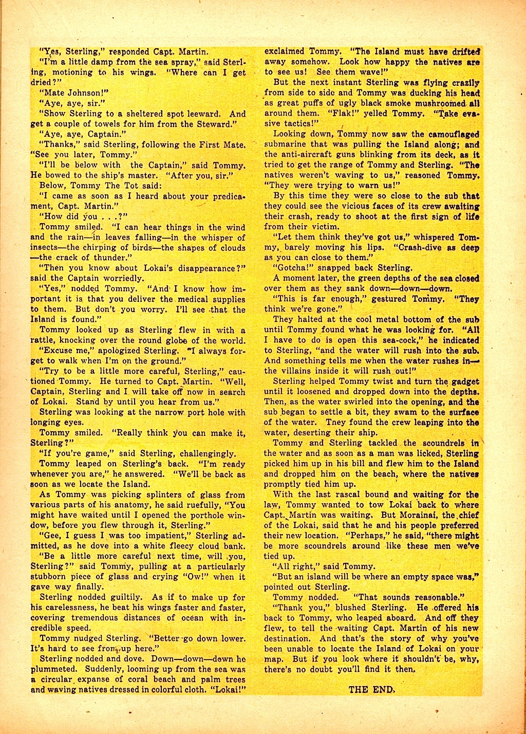 Read online Rocket Kelly (1945) comic -  Issue #5 - 15