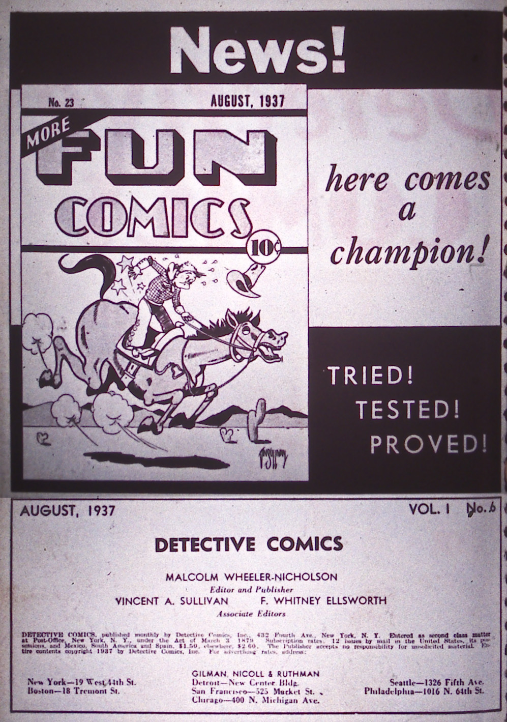 Detective Comics (1937) issue 6 - Page 2