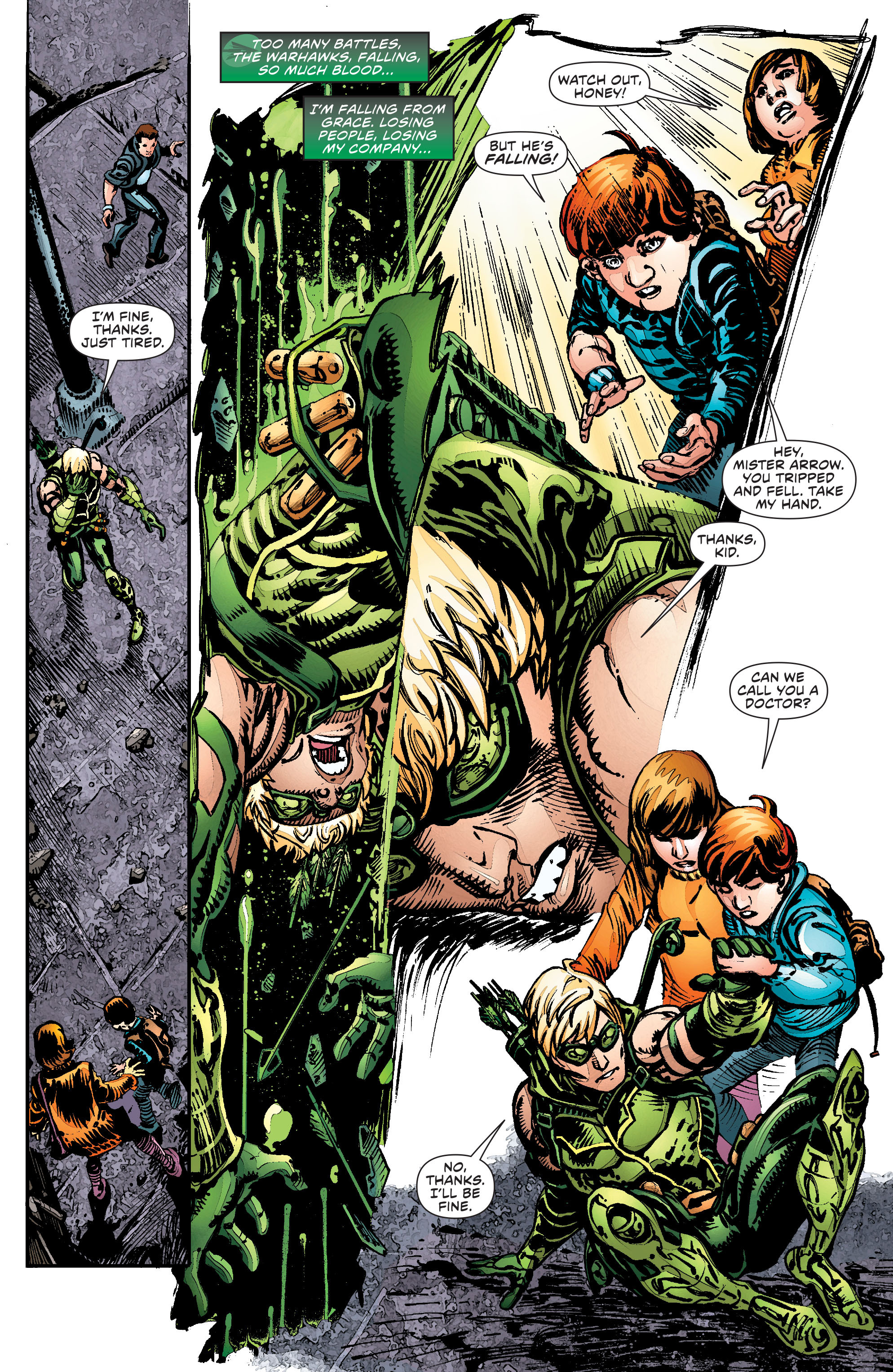 Read online Green Arrow (2011) comic -  Issue #15 - 9
