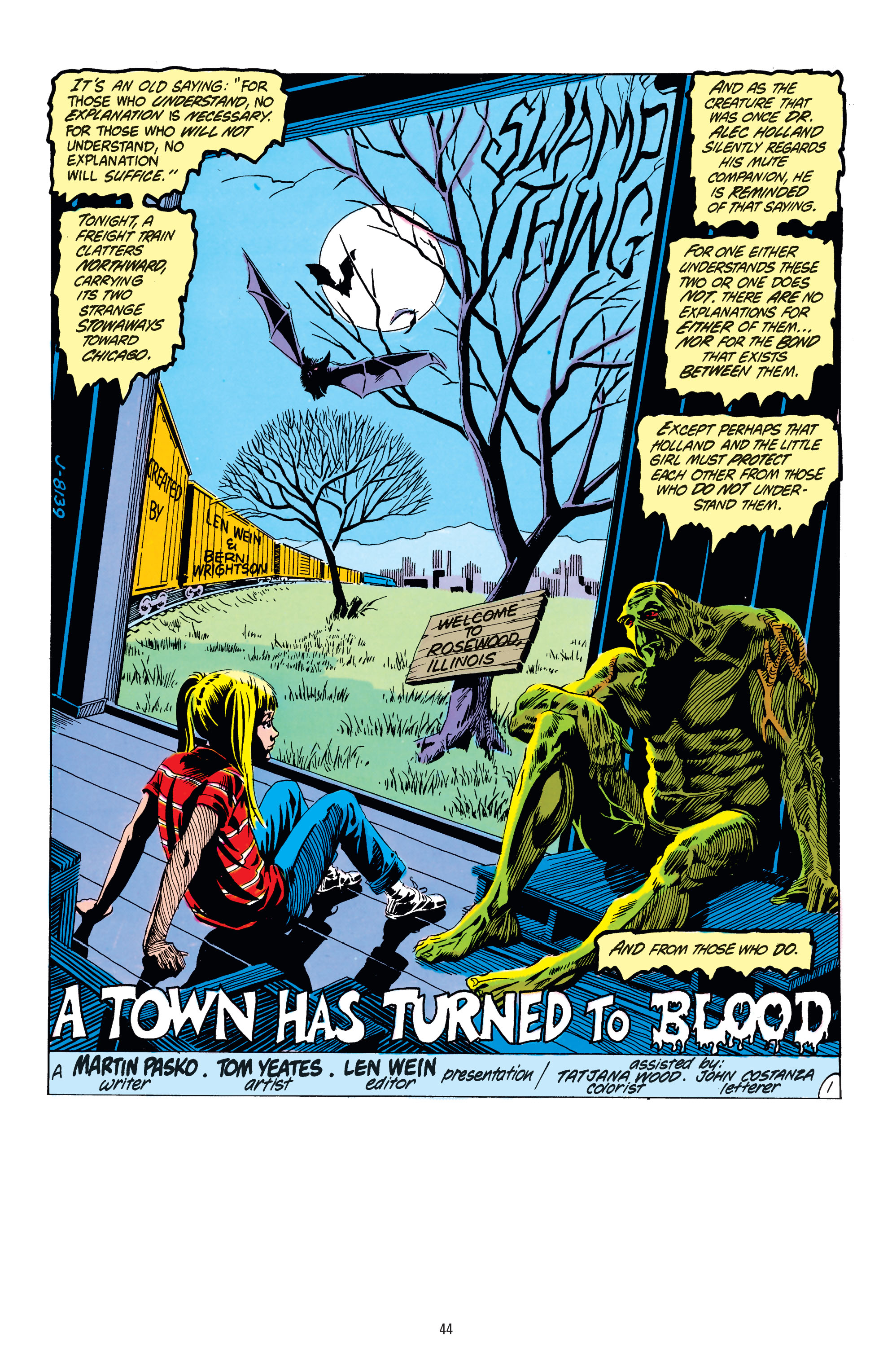 Read online Swamp Thing: The Bronze Age comic -  Issue # TPB 3 (Part 1) - 42
