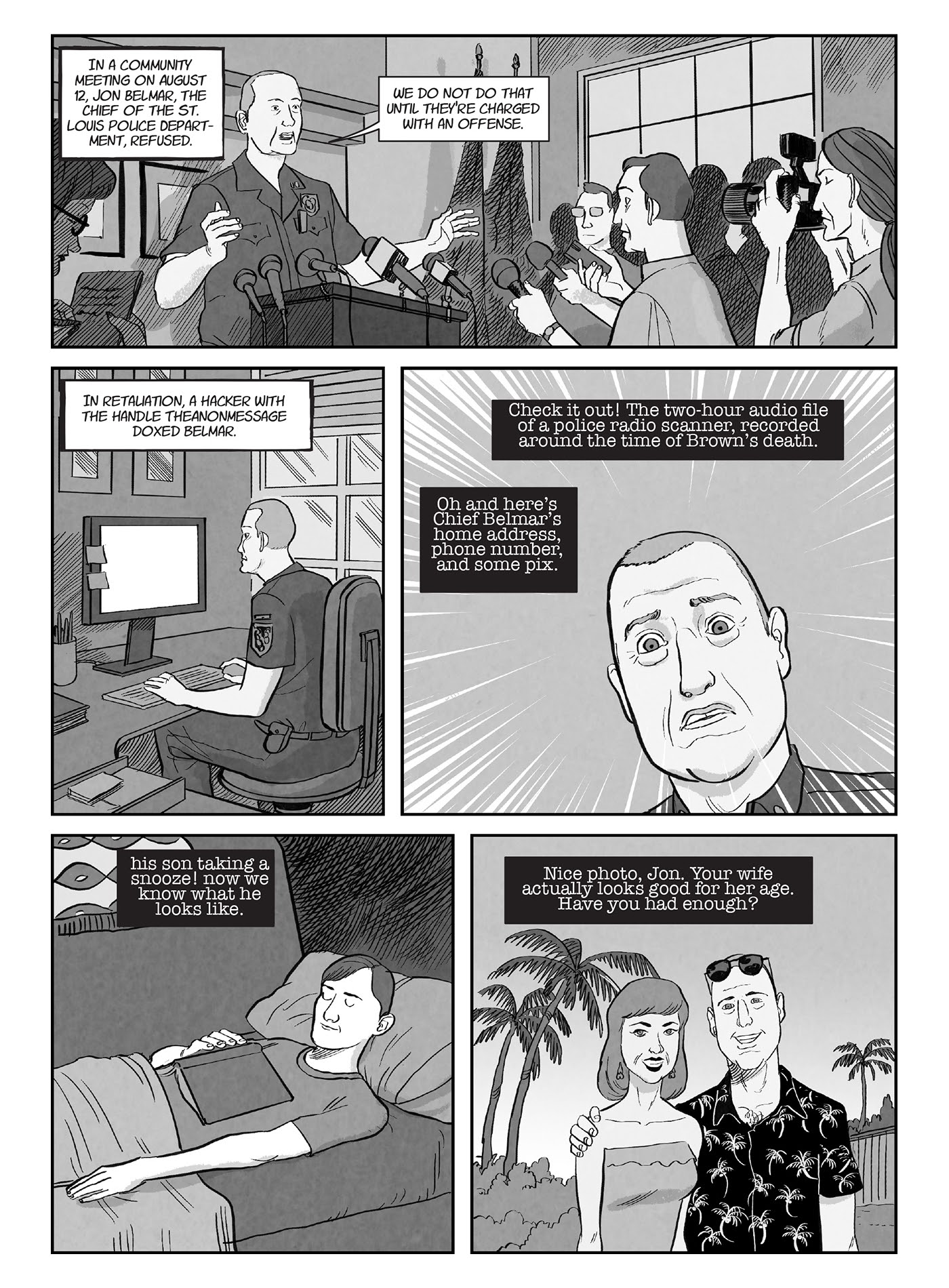 Read online A for Anonymous: How a Mysterious Hacker Collective Transformed the World comic -  Issue # TPB - 109