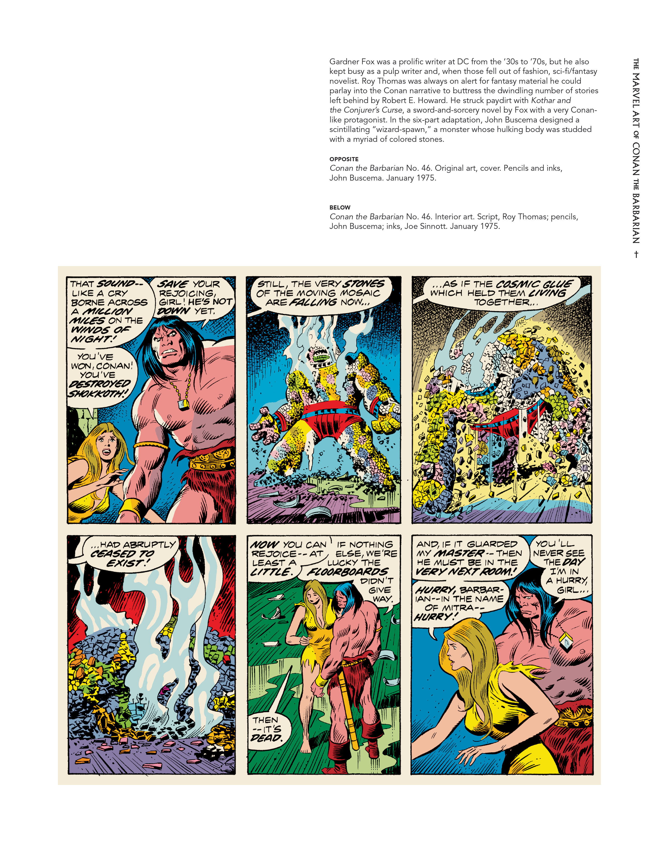 Read online Marvel Art of Conan the Barbarian comic -  Issue # TPB (Part 1) - 64
