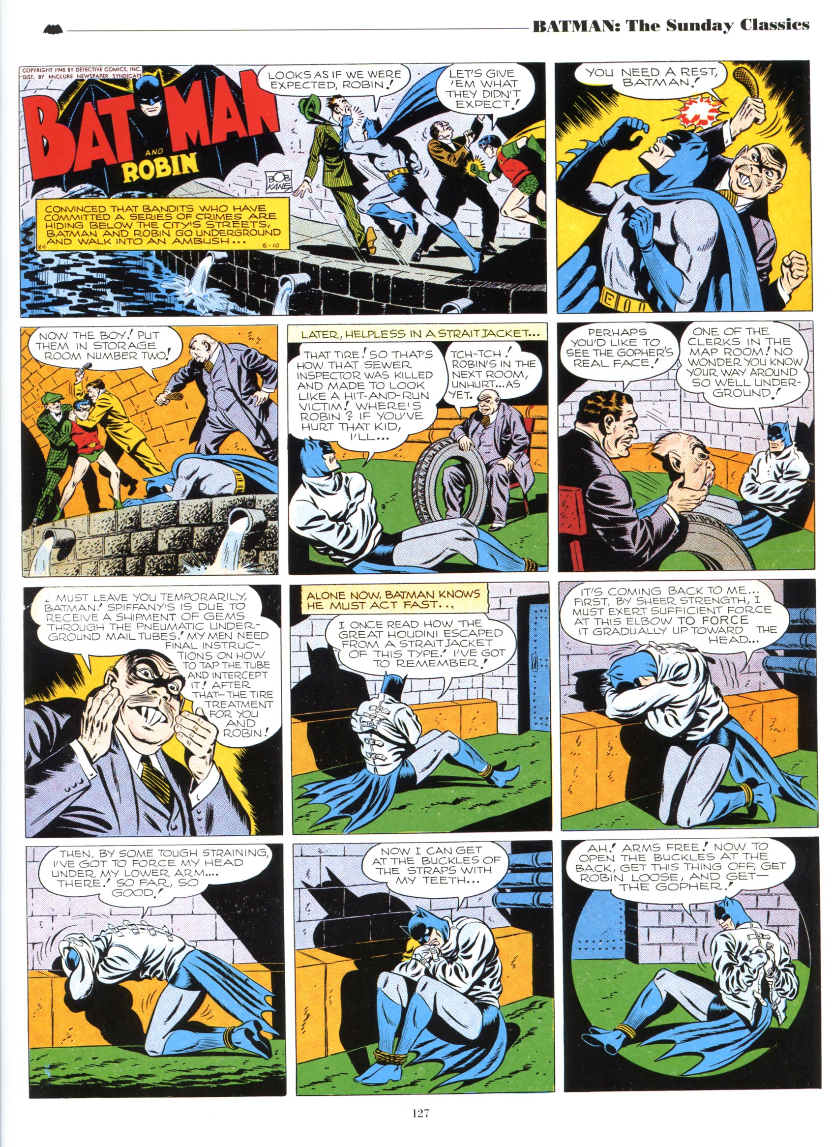 Read online Batman: The Sunday Classics comic -  Issue # TPB - 133