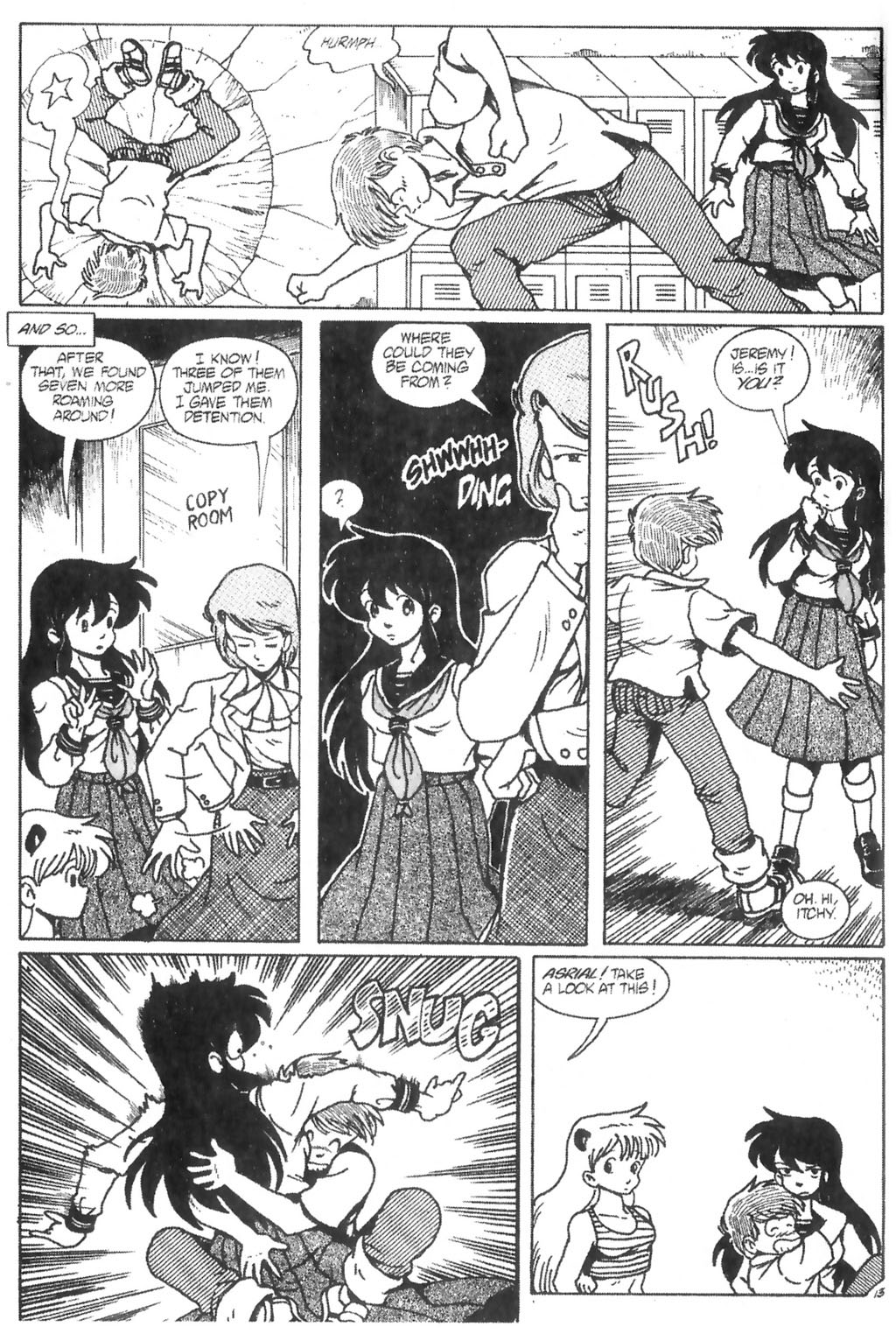 Read online Ninja High School (1986) comic -  Issue #21 - 14