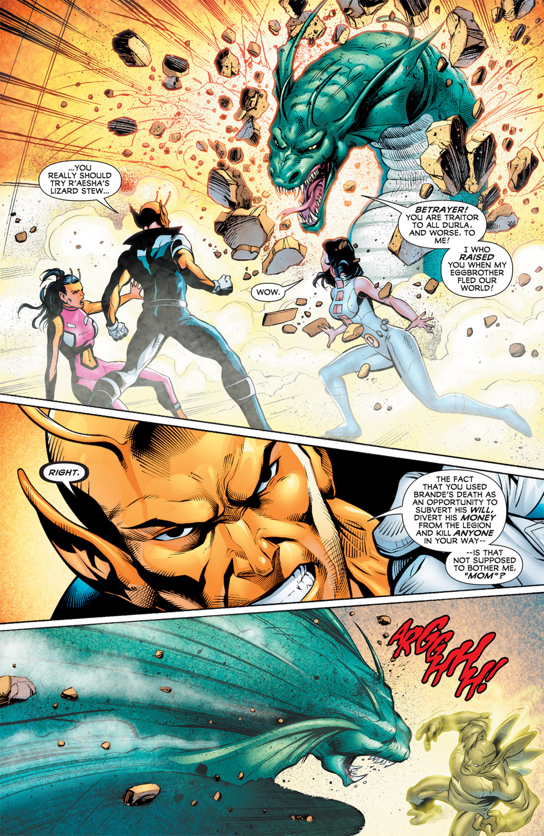 Legion of Super-Heroes (2010) Issue #10 #11 - English 14