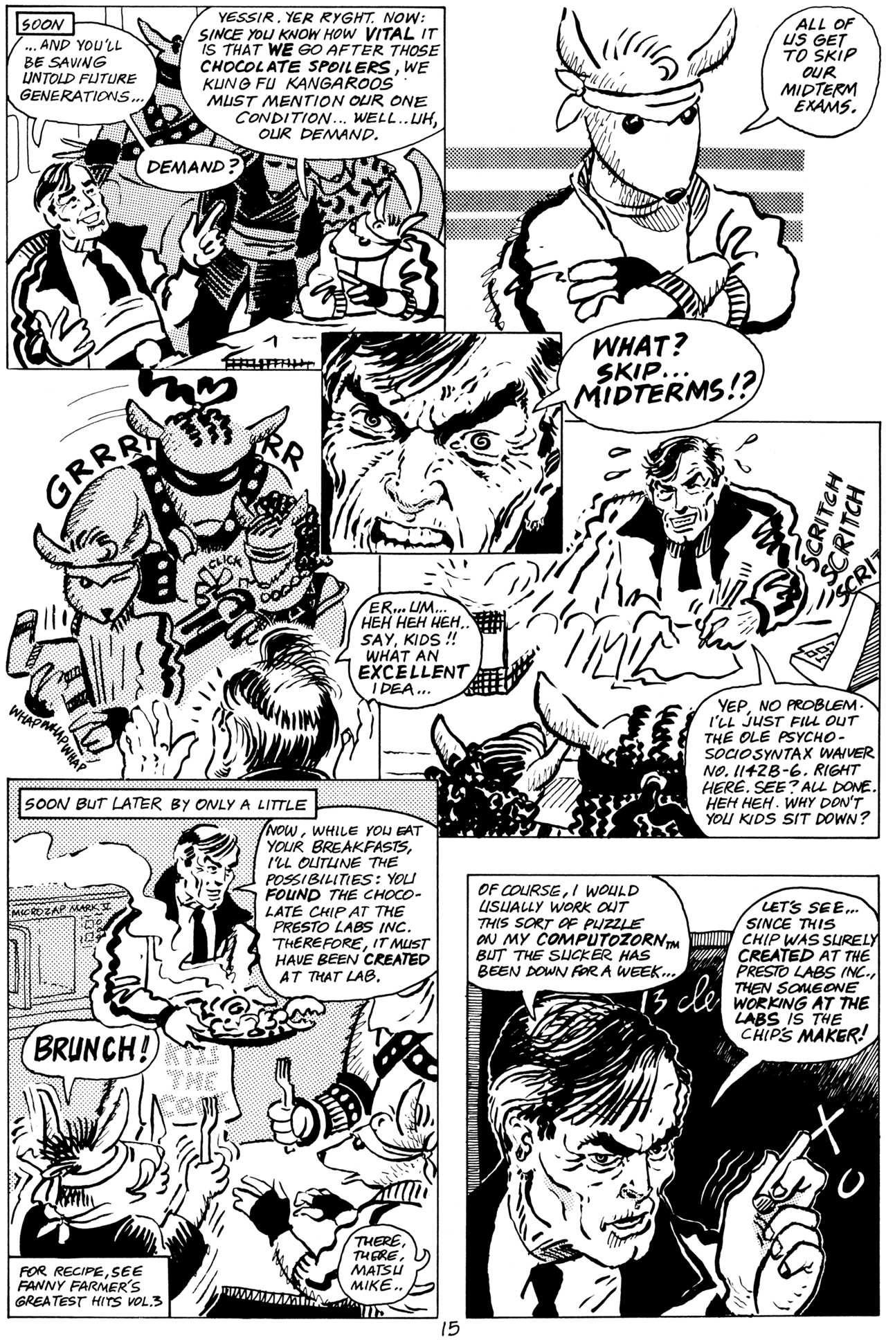 Read online Pre-Teen Dirty-Gene Kung-Fu Kangaroos comic -  Issue #1 - 17