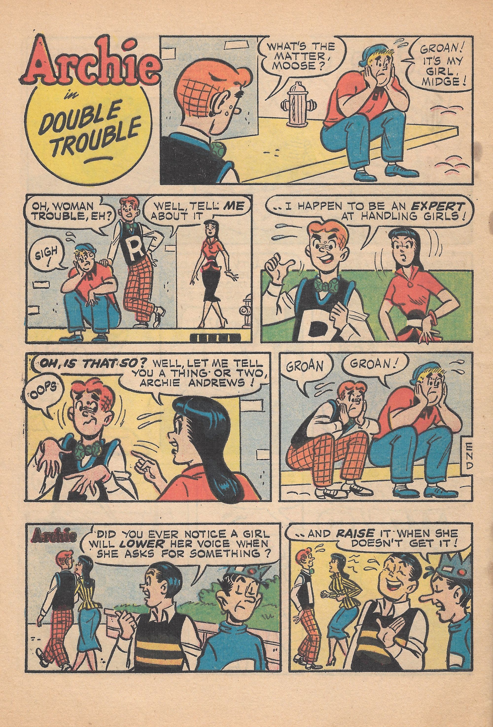 Read online Archie's Joke Book Magazine comic -  Issue #30 - 32