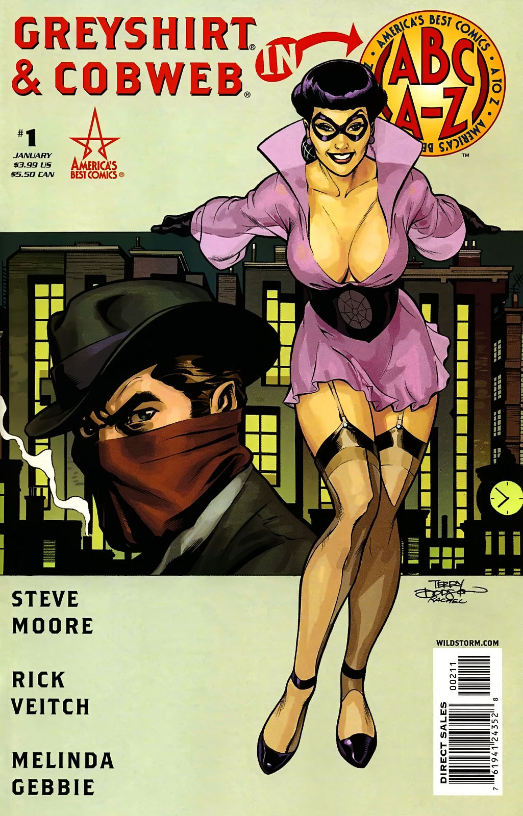 Read online ABC: A-Z, Greyshirt and Cobweb comic -  Issue # Full - 1